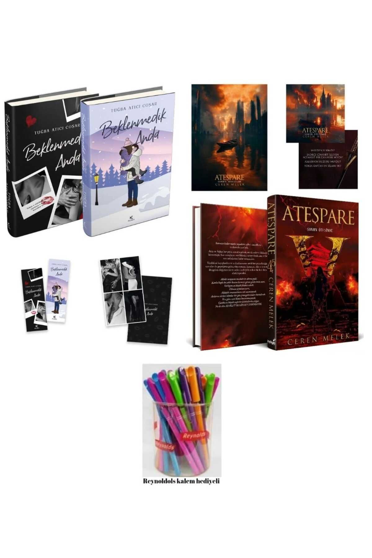 İndigo Kitap Ateşpare 4.5 Sonun Ötesinde Ciltli / Beklenmedik Anda Ciltli Tuğba Atıcı Coşar Pukka Yayınları