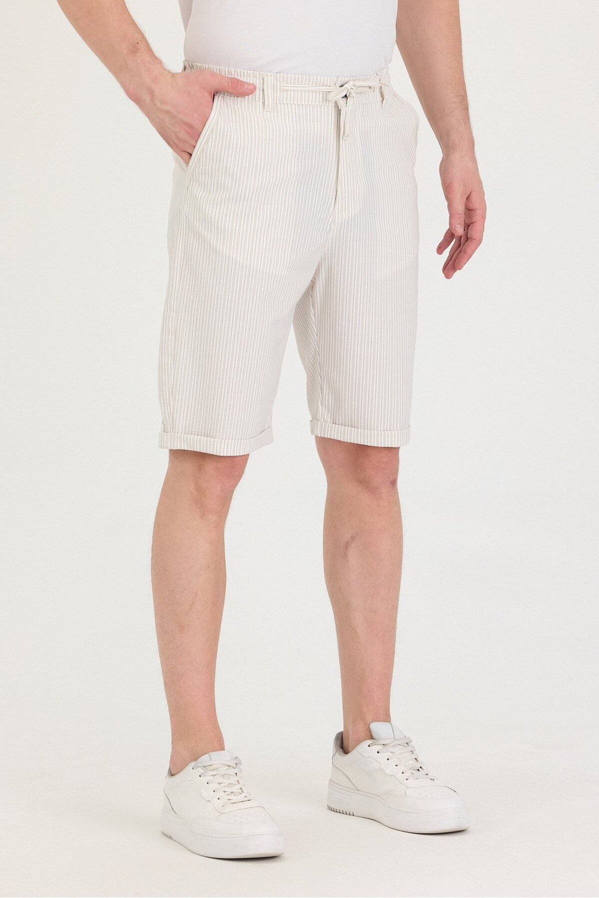 twentyfive25-Men's Slim Fit Chino Shorts 3