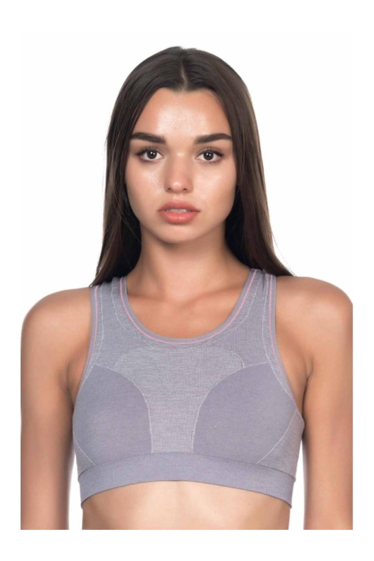 kapsulavm GRİ MI Emay 4026 Double Sporcu Büstiyer