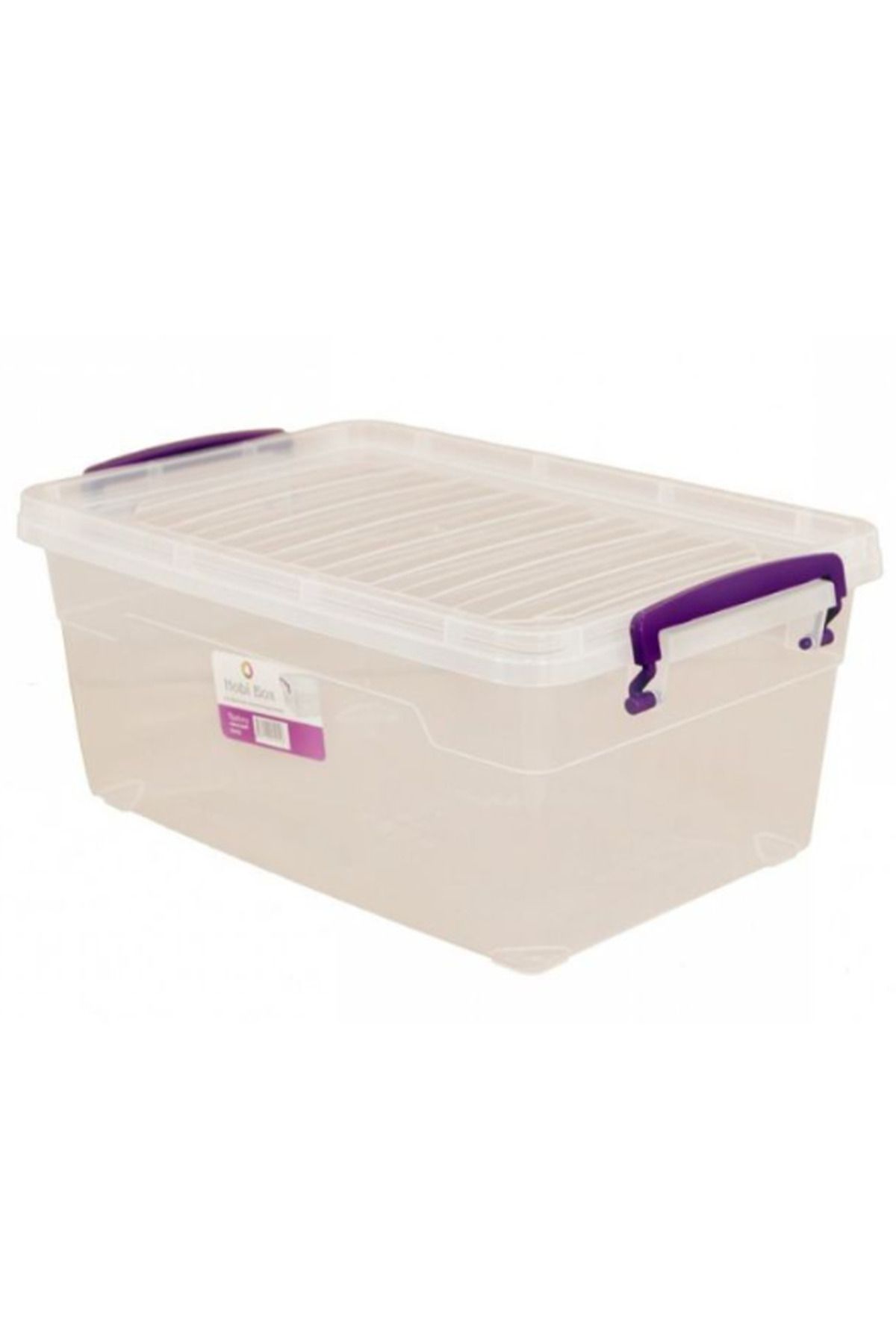 Shop58 Şeffaf Çok Amaçlı 30 Lt Dikdörtgen Saklama Kabı 48x32x29 Royaleks-82113