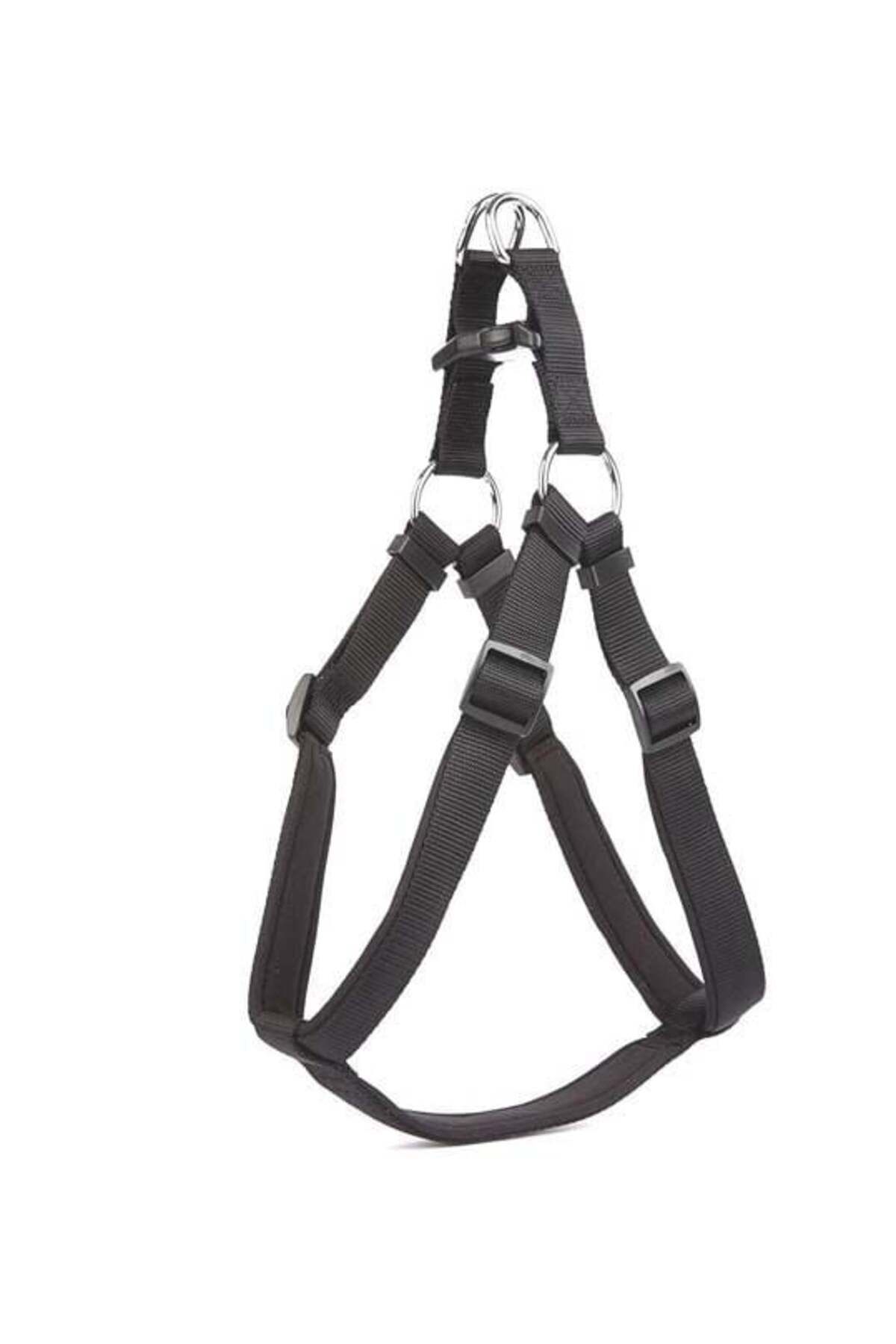 O Dog Doggie Comfort Dokuma Ronin Köpek Göğüs Tasması Xlarge Siyah 2.5x65-75 Cm - Petshopundan