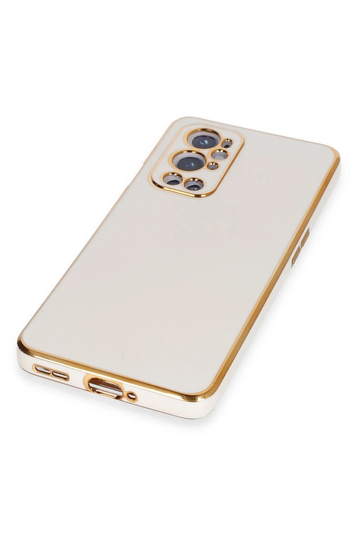 NewFace One Plus 9 Pro Kılıf Volet Silikon - Beyaz SVLRS