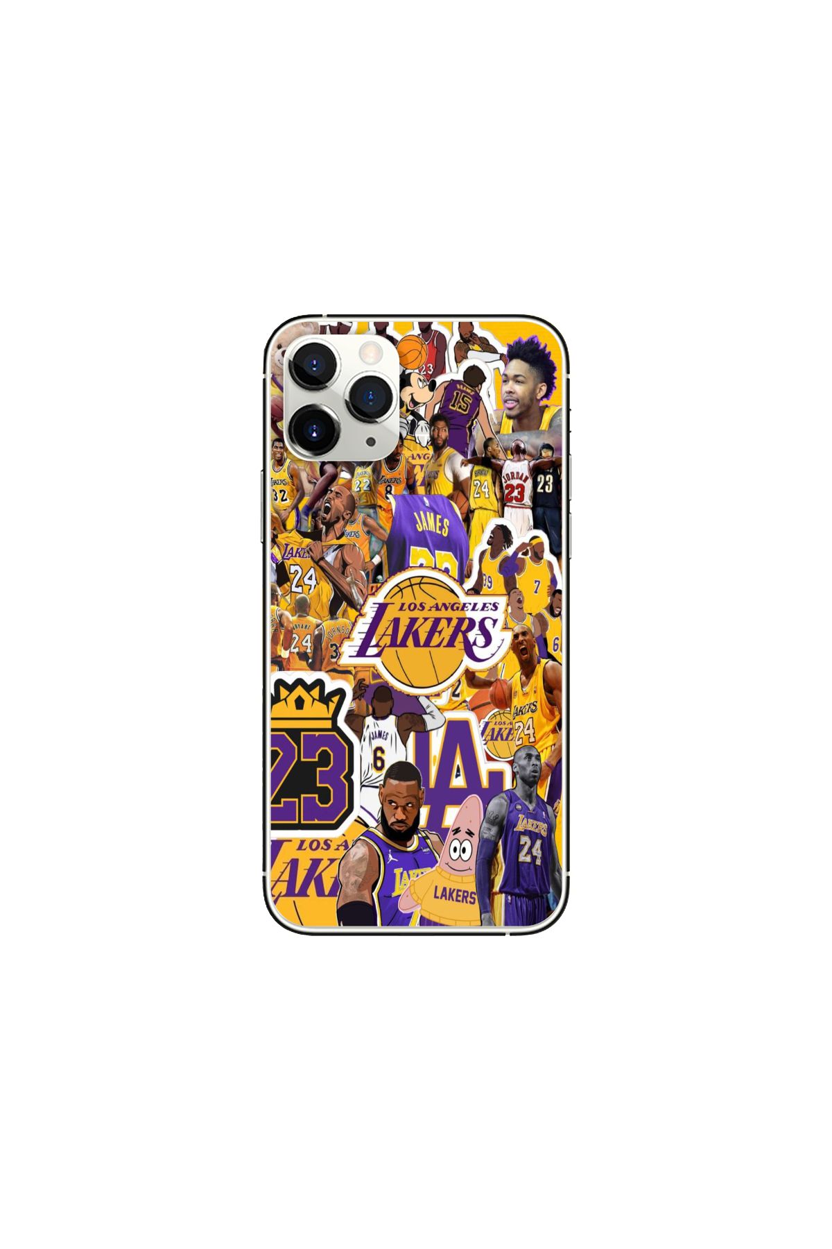 The Bear Case Lakers Desenli iPhone 14 Pro Kılıfı