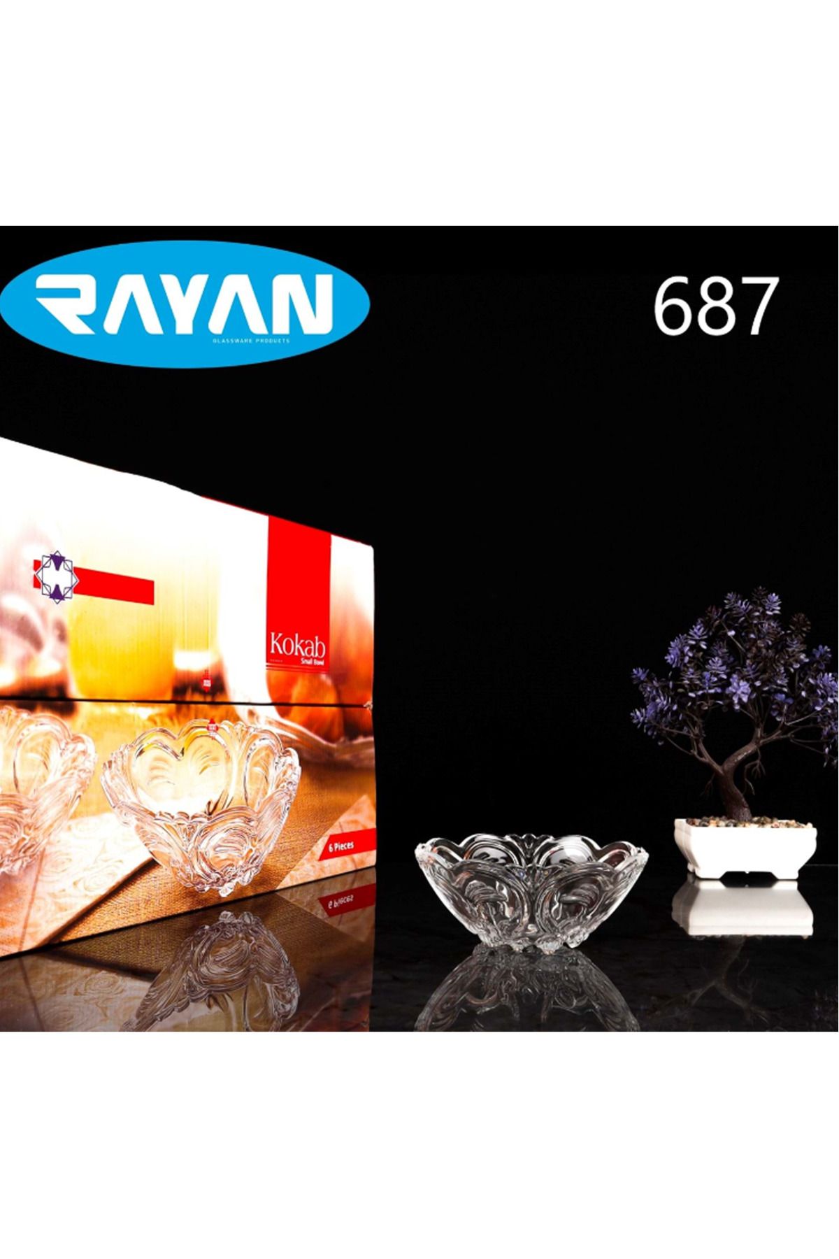 Shop58 Küçük 6'lı Kase Royaleks-81479