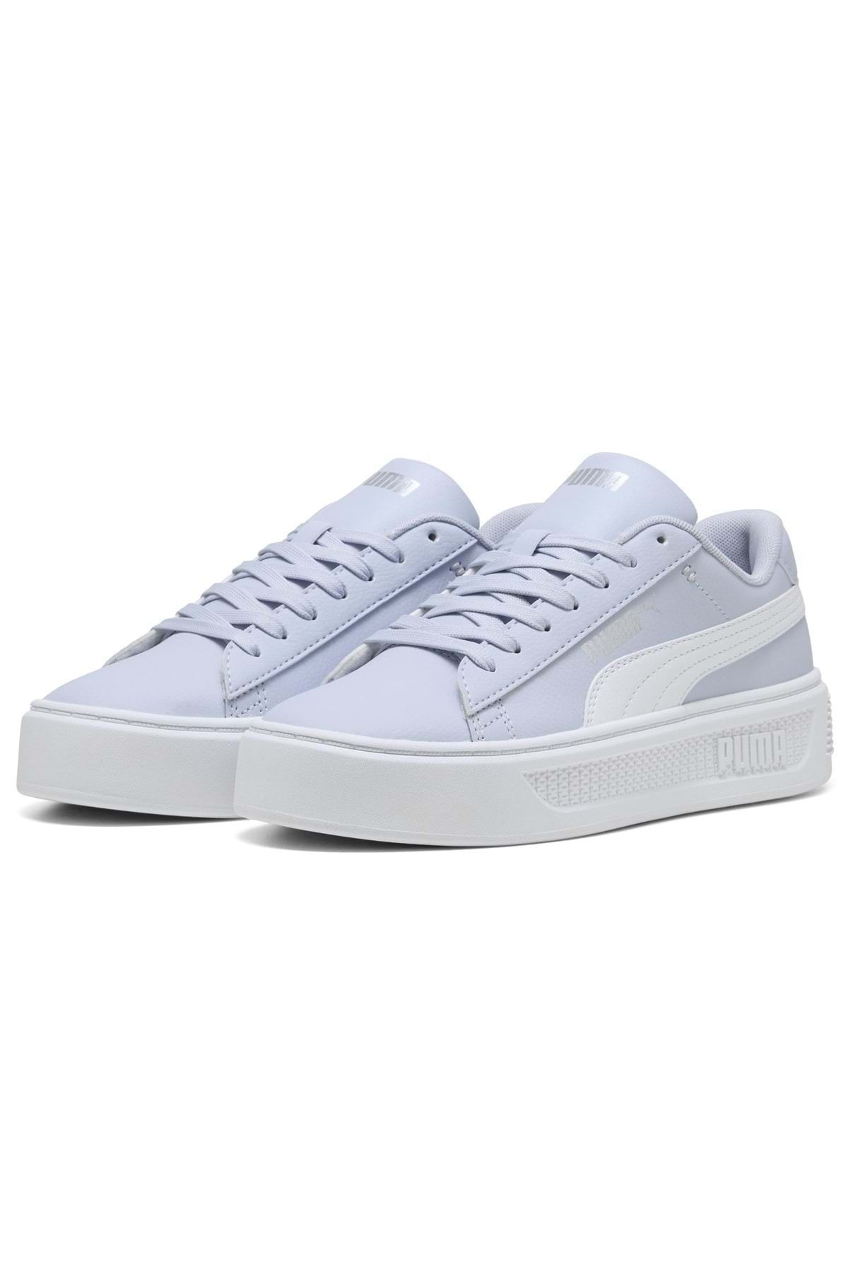 Puma Smash Platform v3 390758 Unisex Spor Ayakkabı LİLA
