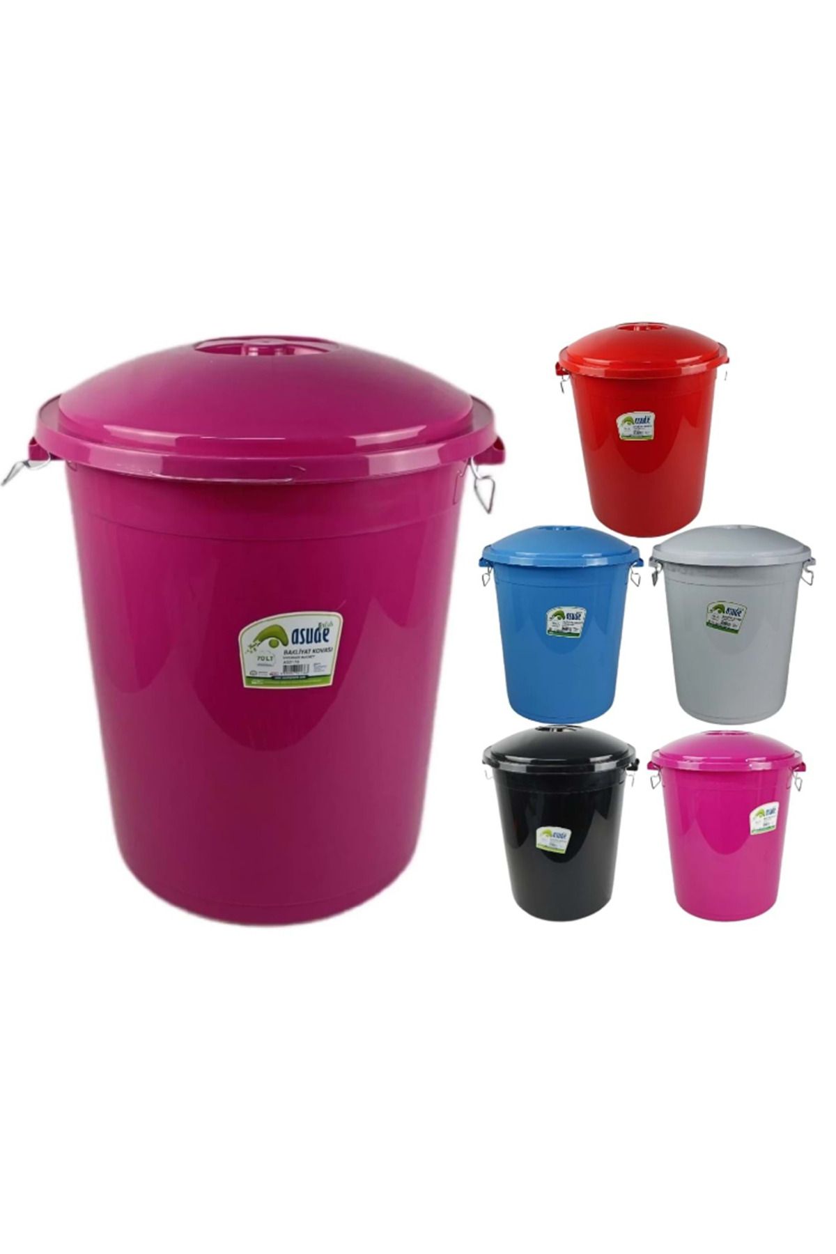 Shop58 Bakliyat Kovası Karışık Renkli 1 Adet 70 Lt. Royaleks-ASD176