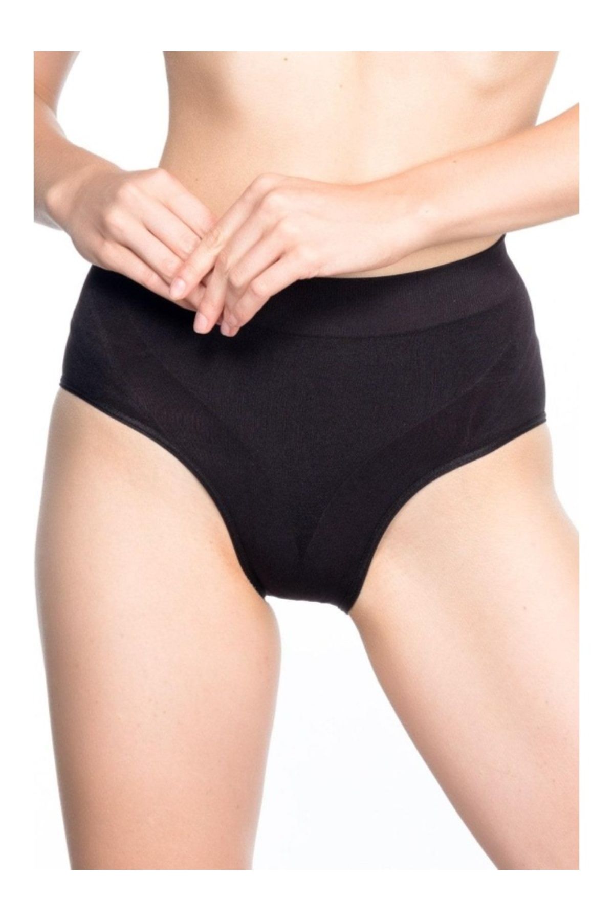 kapsulavm SİYAH MI Emay 7025 Düşük Bel Slip Korse