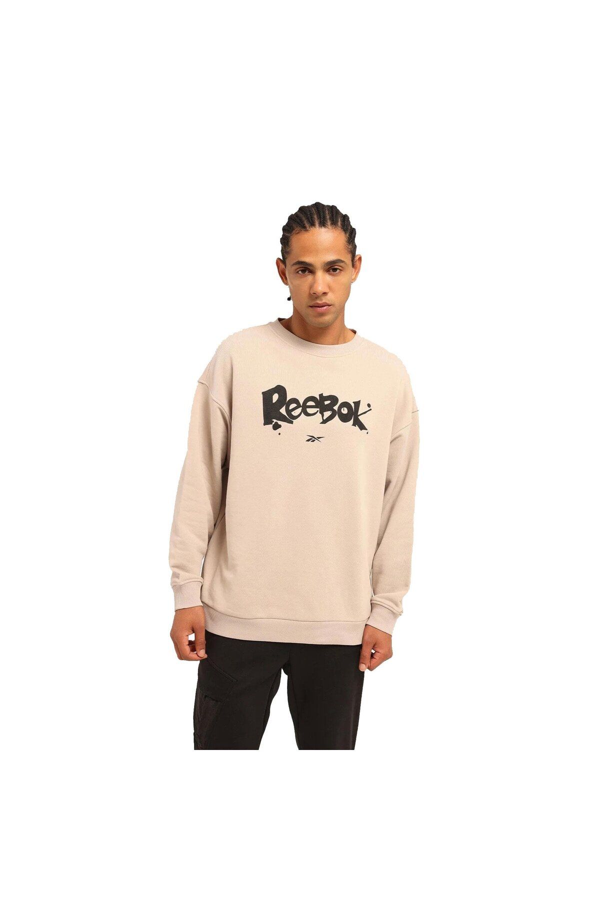 Reebok New ID Ovrs GFX Erkek Sweatshirt