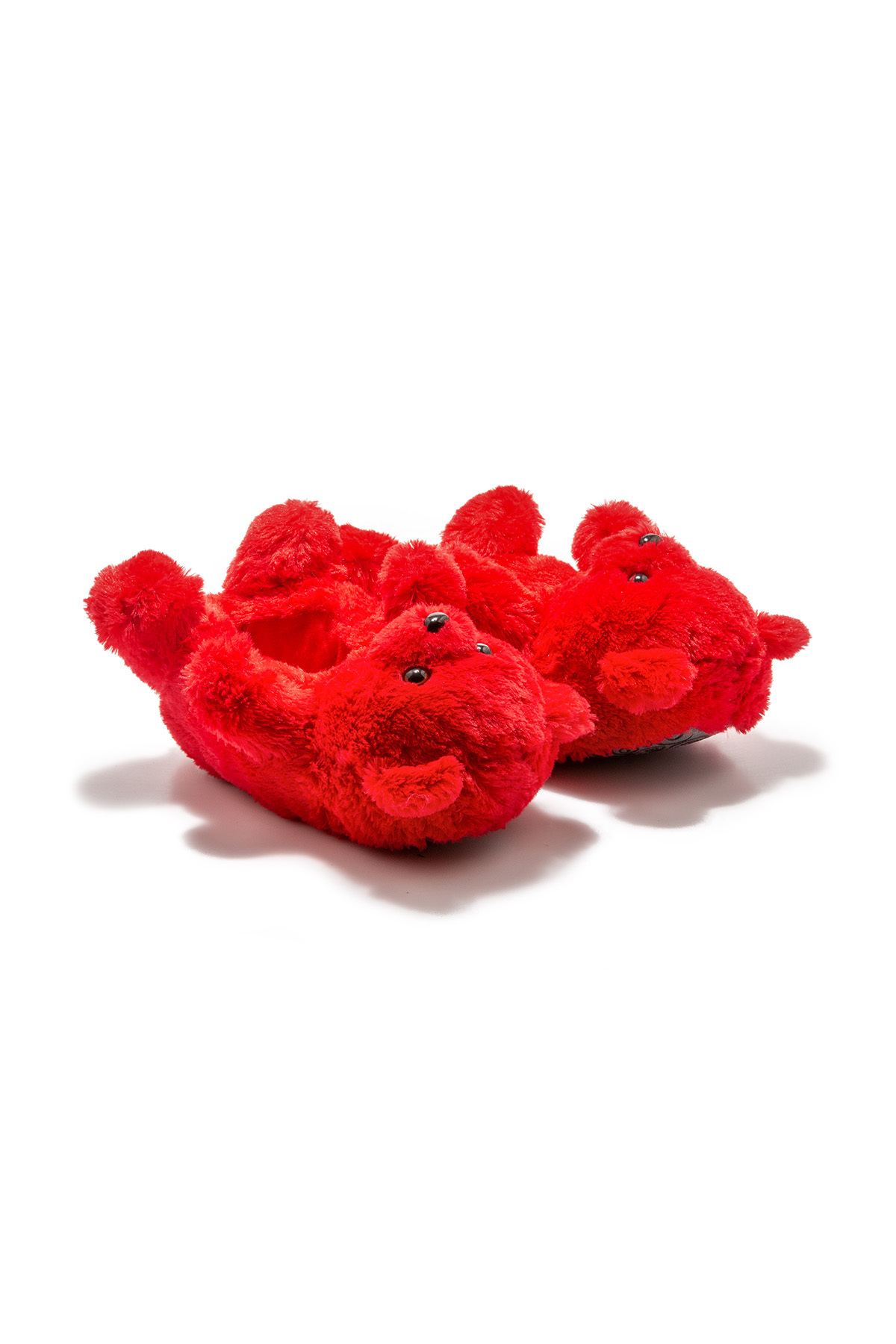 Twigy Teddy Kadın Hayvanlı Panduf Kırmızı 36/41 görsel 2