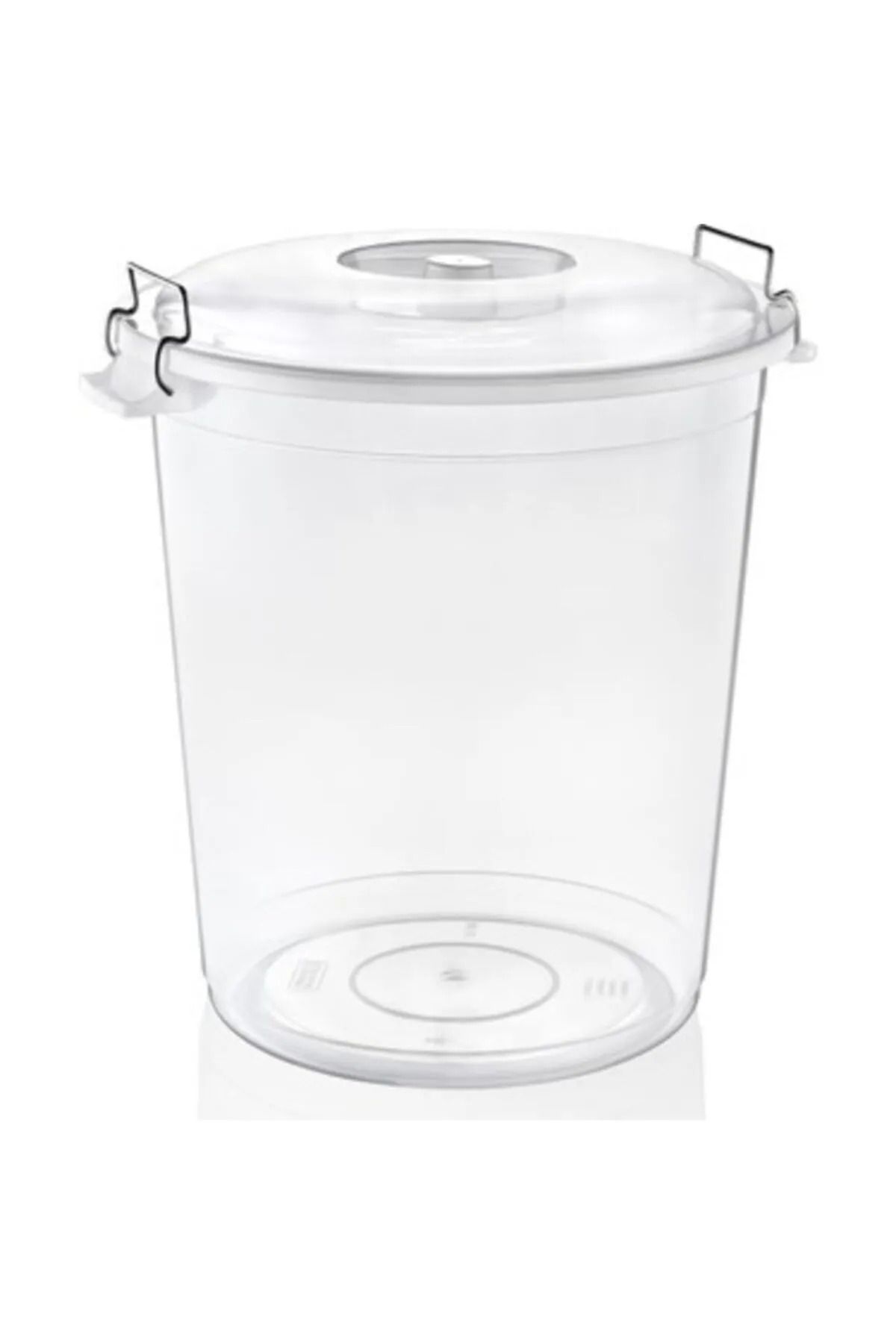 Shop58 Plus Şeffaf Bakliyat Kovası 50 Litre Royaleks-ASD173