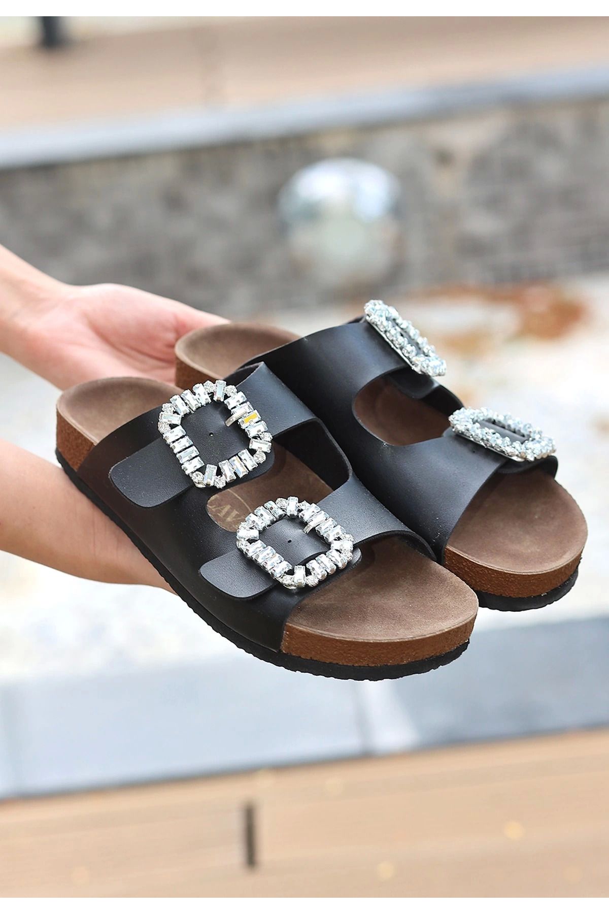 Shop58 Nool Siyah Cilt Terlik