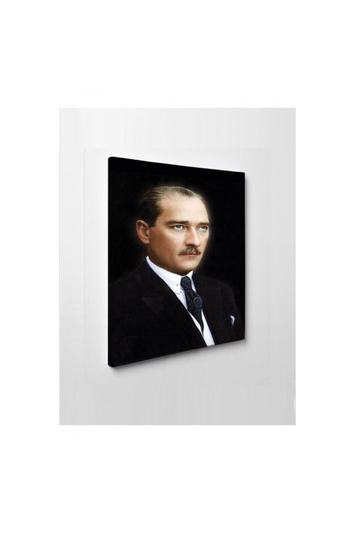 OK AKSESUAR Kanvas Tablo Atatürk Led Işıklı
