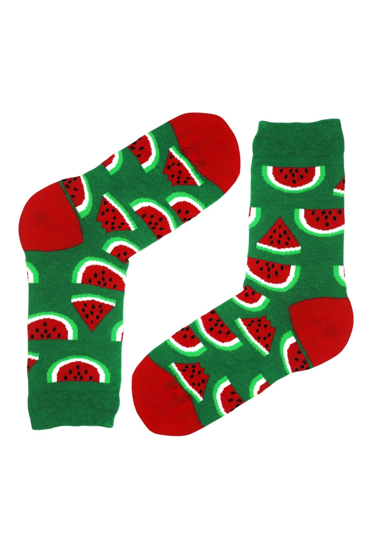MiaSocks Yeşil Karpuz Dilim Desenli Çorap