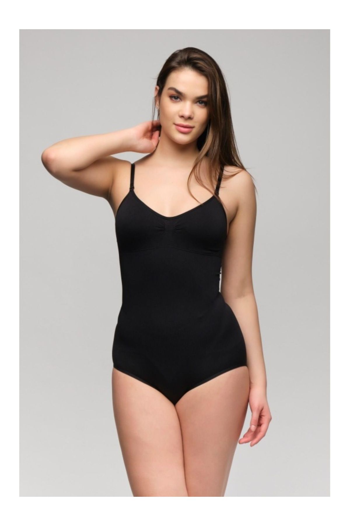 kapsulavm SİYAH MI Emay 1925 Soft Pedli Çıtçıtlı Body
