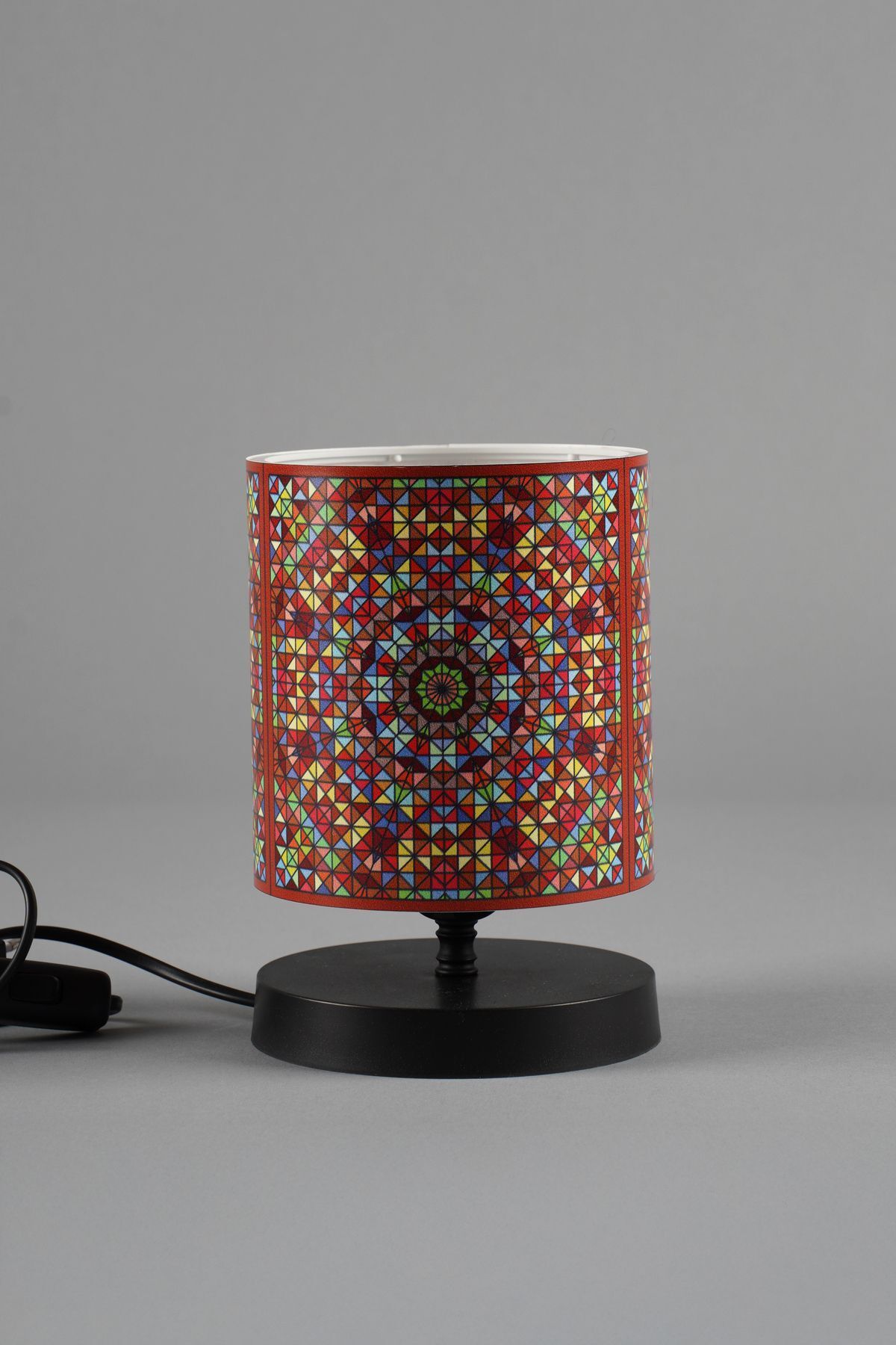 teknotrust Mini-S Siyah-Rustik Desenli (14x14x21 cm)