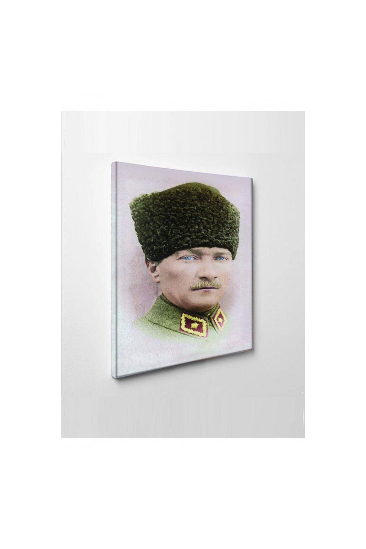 OK AKSESUAR Kanvas Tablo Atatürk (EvOfis ) Led Işıklı