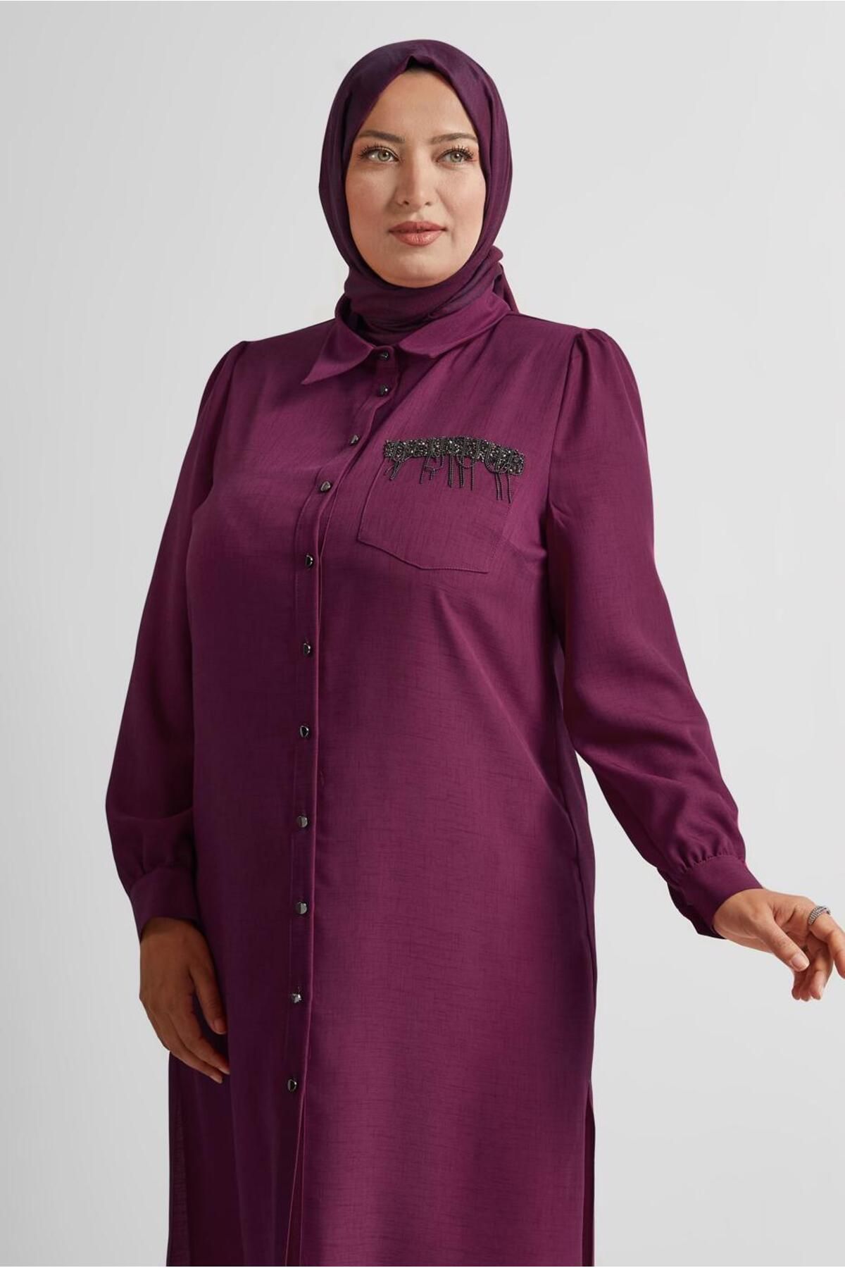 Alvina GÖMLEK YAKA TUNİK 20751