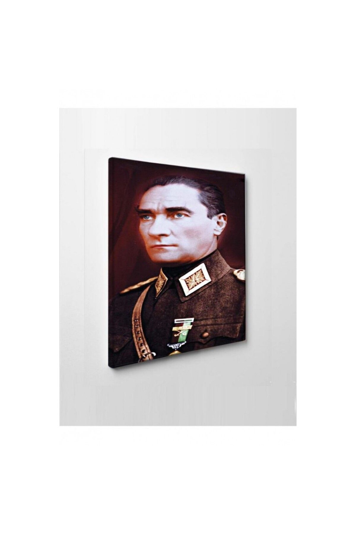 OK AKSESUAR Kanvas Tablo Atatürk (Hediyelik) Led Işıklı