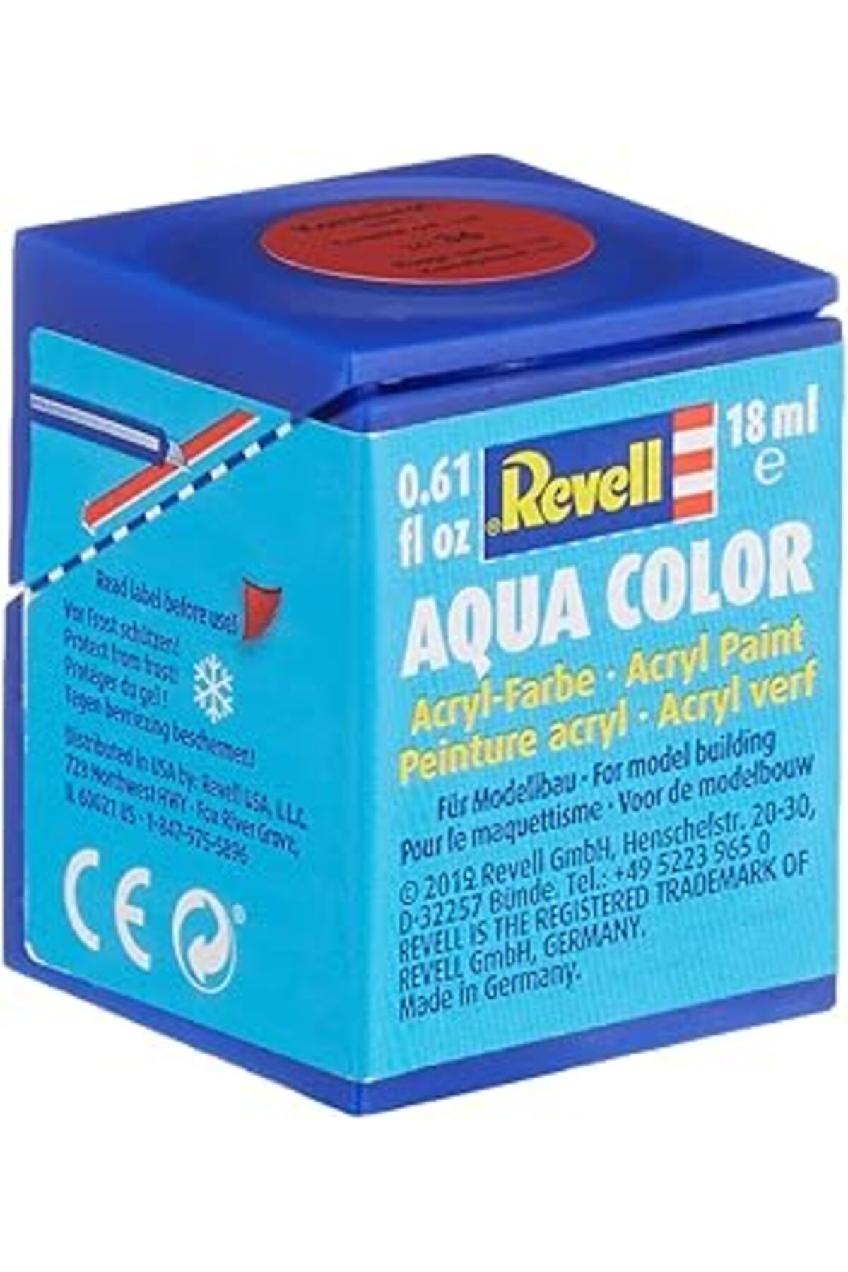 Roses Store Revell - Su Bazlı Maket Boyası Karmen Kırmızısı Mat 18 Ml (36136)