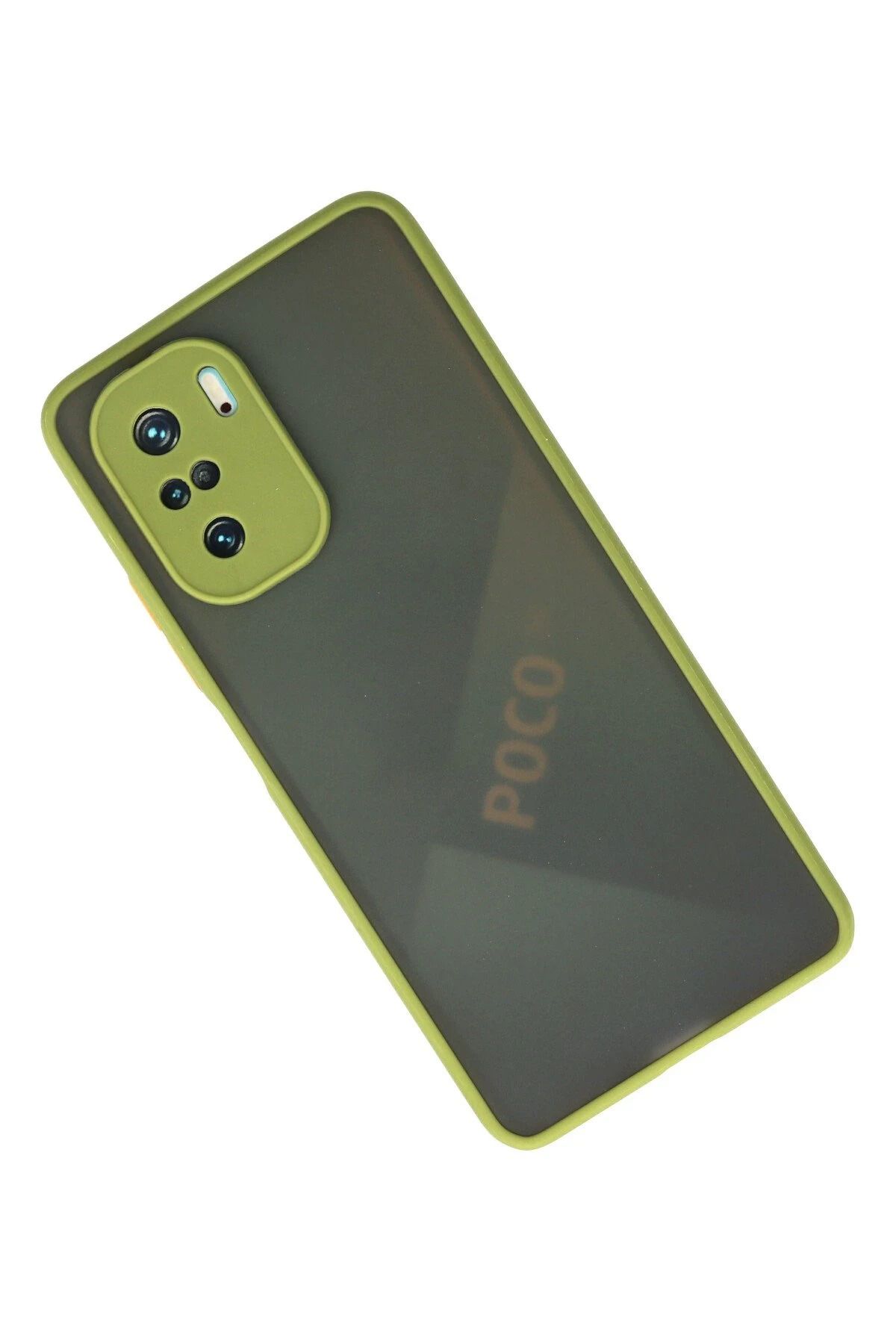 NewFace Xiaomi Poco F3 Kılıf Montreal Silikon Kapak - Açık Yeşil SVLRS