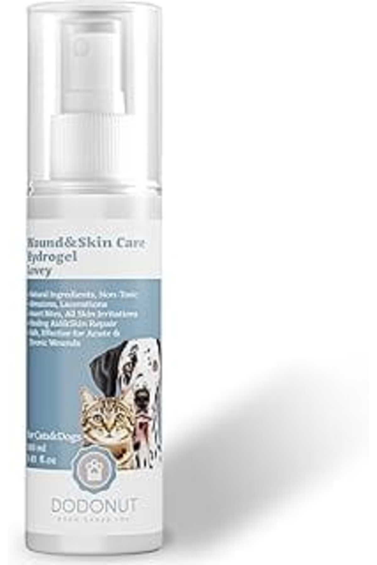 NZM TİCARET Dodonut Lovey Kedi Ve Köpek Yara Ve Deri Bakım Hidrojeli, 100 Ml
