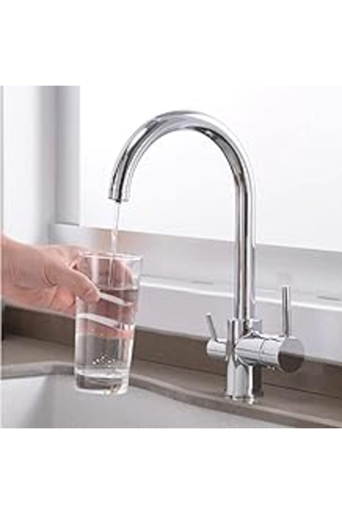 jupiter global bazaar Venita Arıtma Çıkışlı Mutfak Evye Bataryası 3 Yollu Batarya