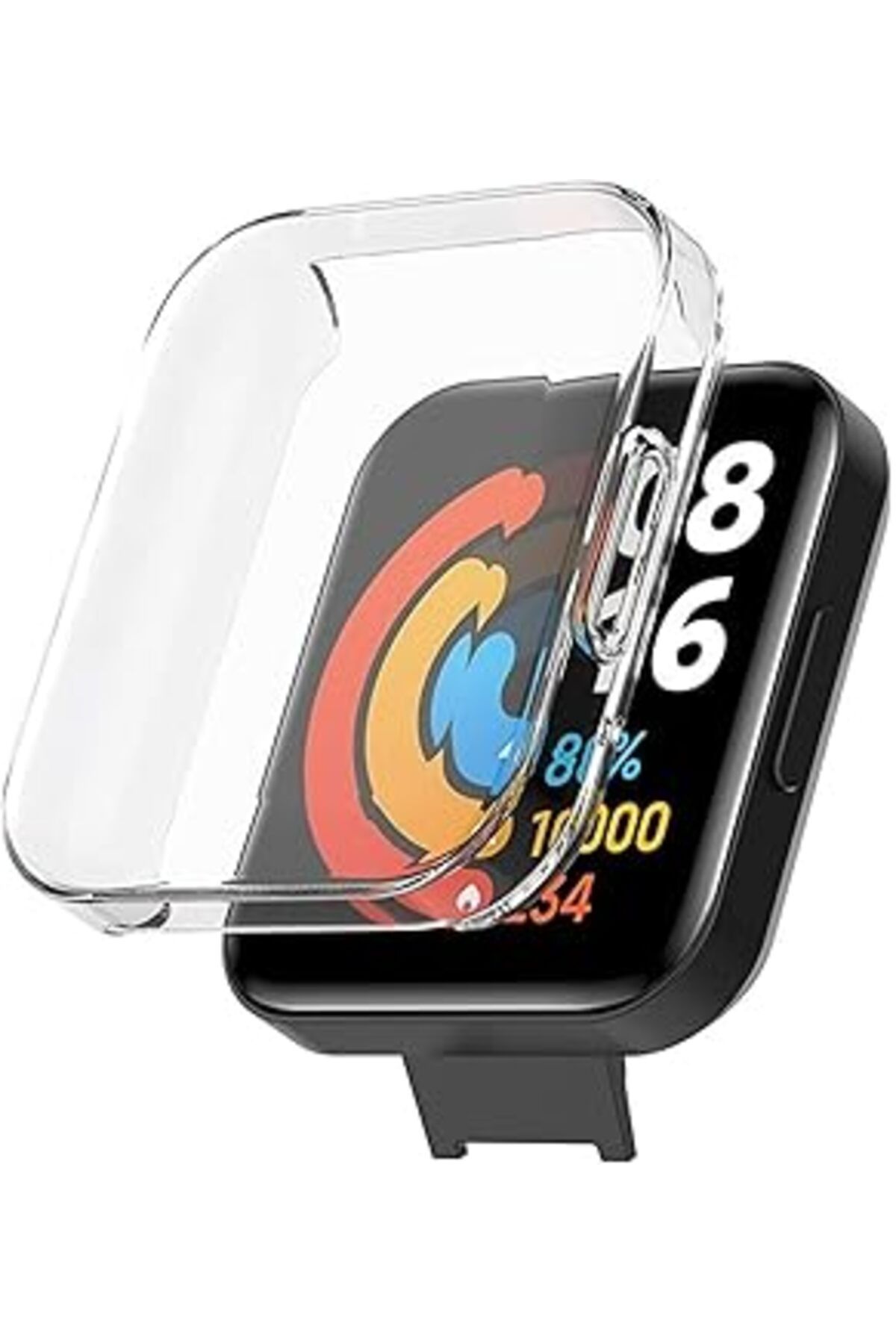 NZM TİCARET Redmi Watch 2 Lite Ile Uyumlu 360 Ön Ve Arka Tam Kapatan Toz Ve Kirden Koruyan Redmi Watch 2 Lite I
