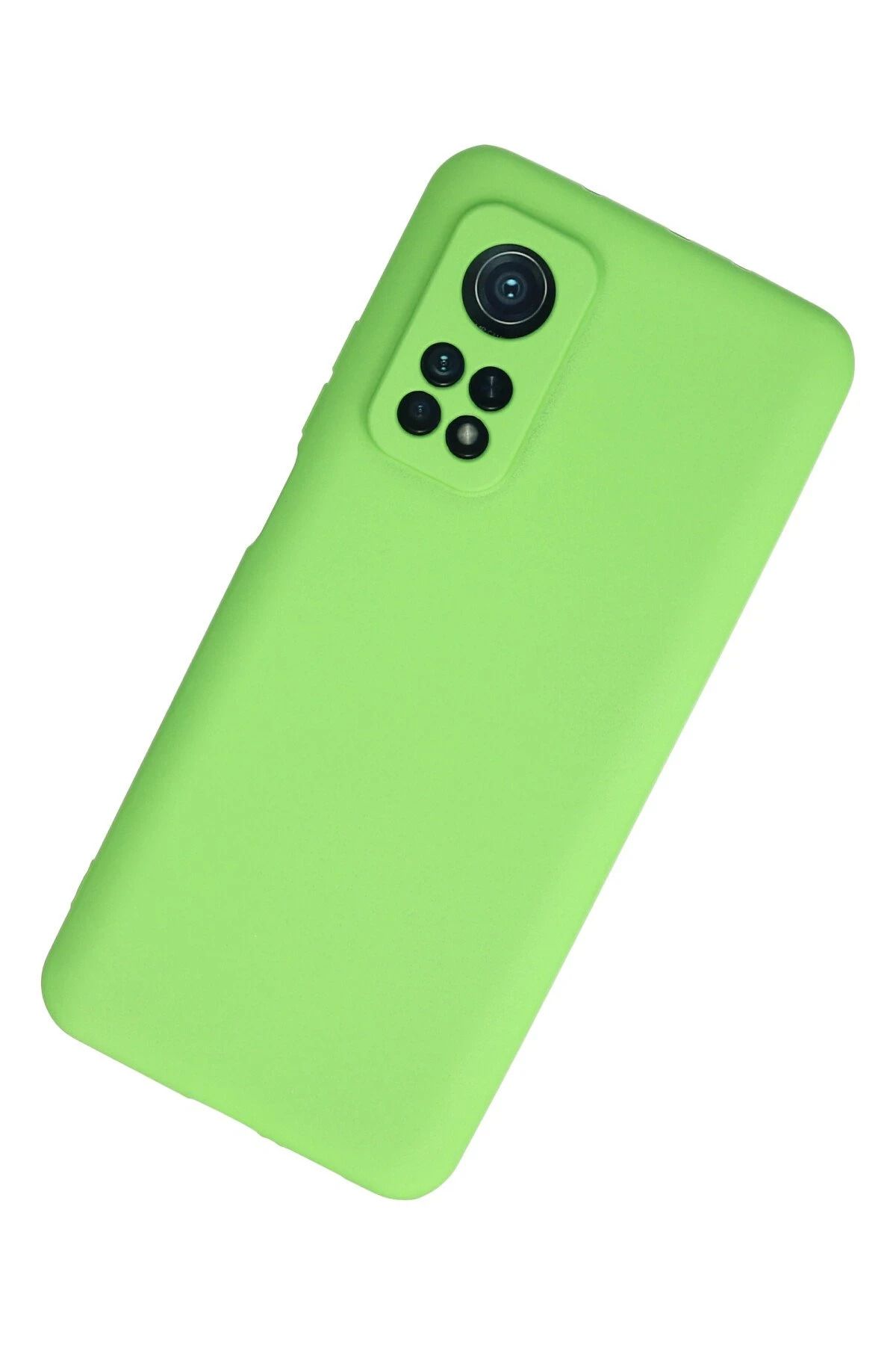 NewFace Xiaomi Mi 10T Kılıf First Silikon - Yeşil SVLRS