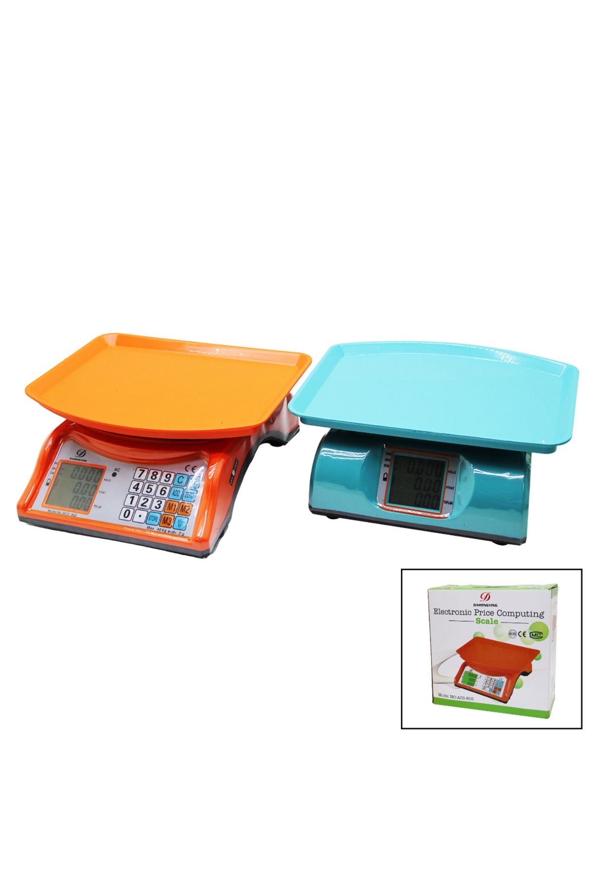 KutuluStore KÜÇÜK DİJİTAL KARPUZ TERAZİ 40KG (5168)