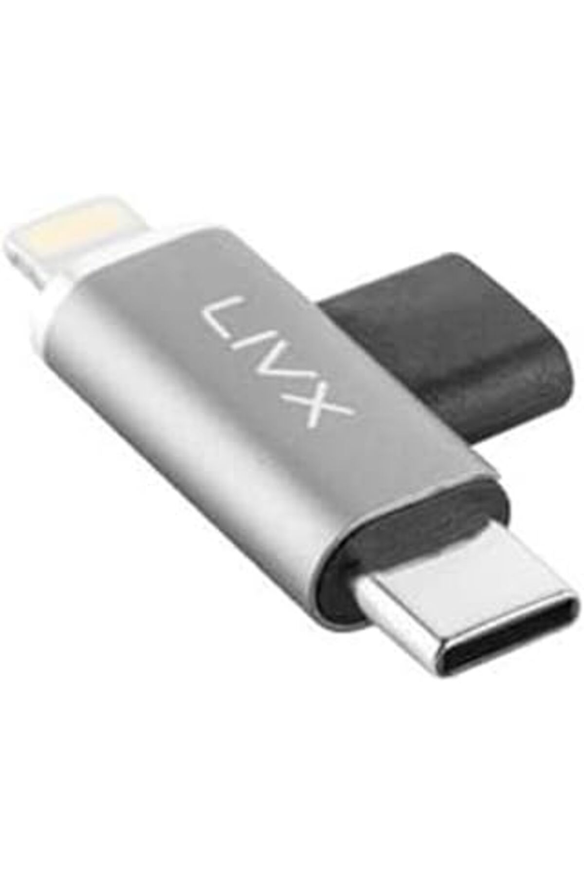 NZM TİCARET Livx Type C To Lightning/Type C Şarj Ve 5Gbps Veri Aktarımı Iphone Yuva Çevirici Dönüştürücü Otg Ad