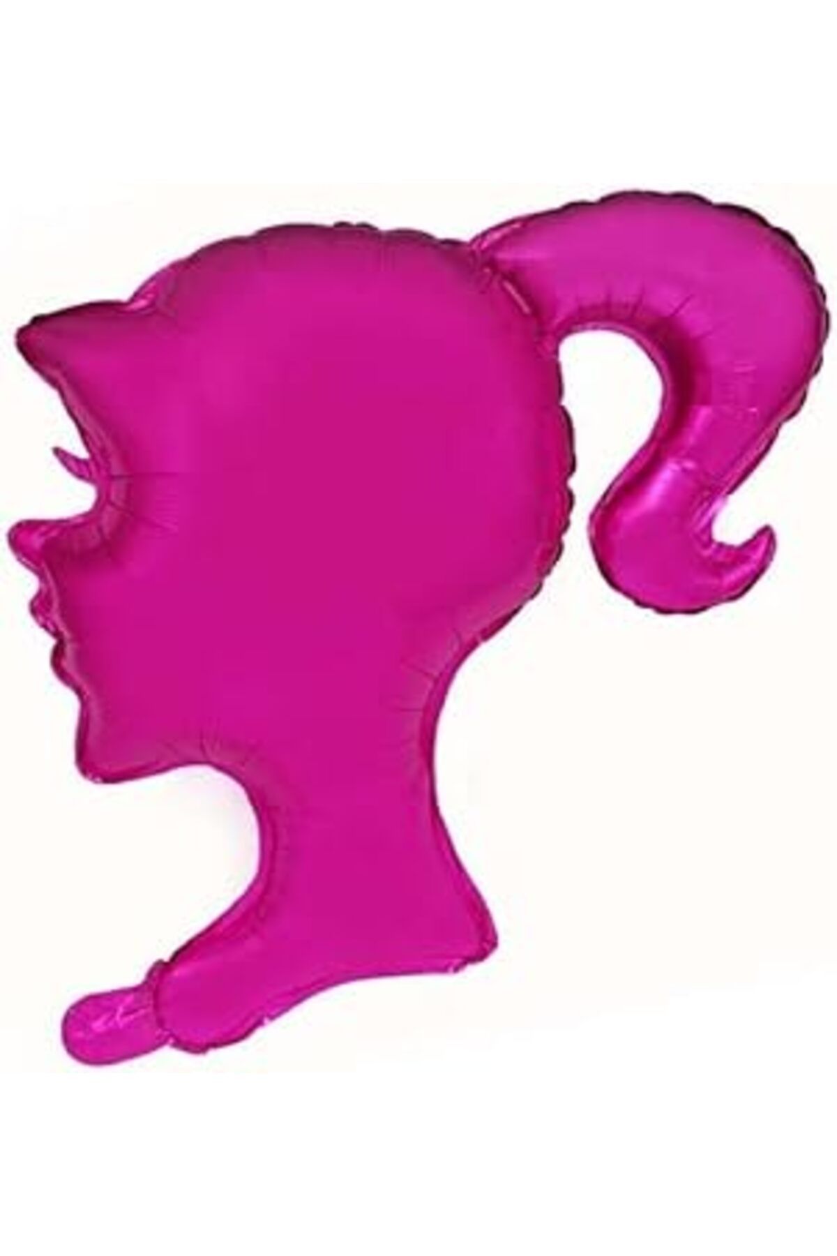 robotrend Pembe Kız Figürlü Folyo Balon 64X62 Cm