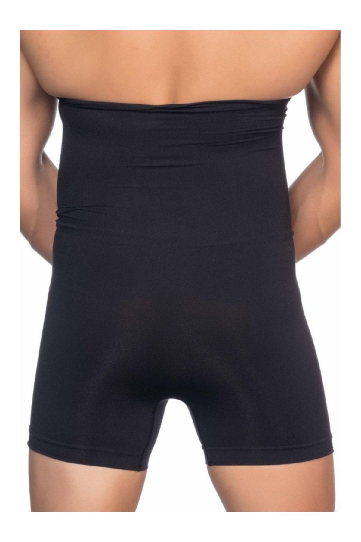 kapsulavm SİYAH MI Emay E1005 Erkek Yüksek Bel Double Boxer Korse