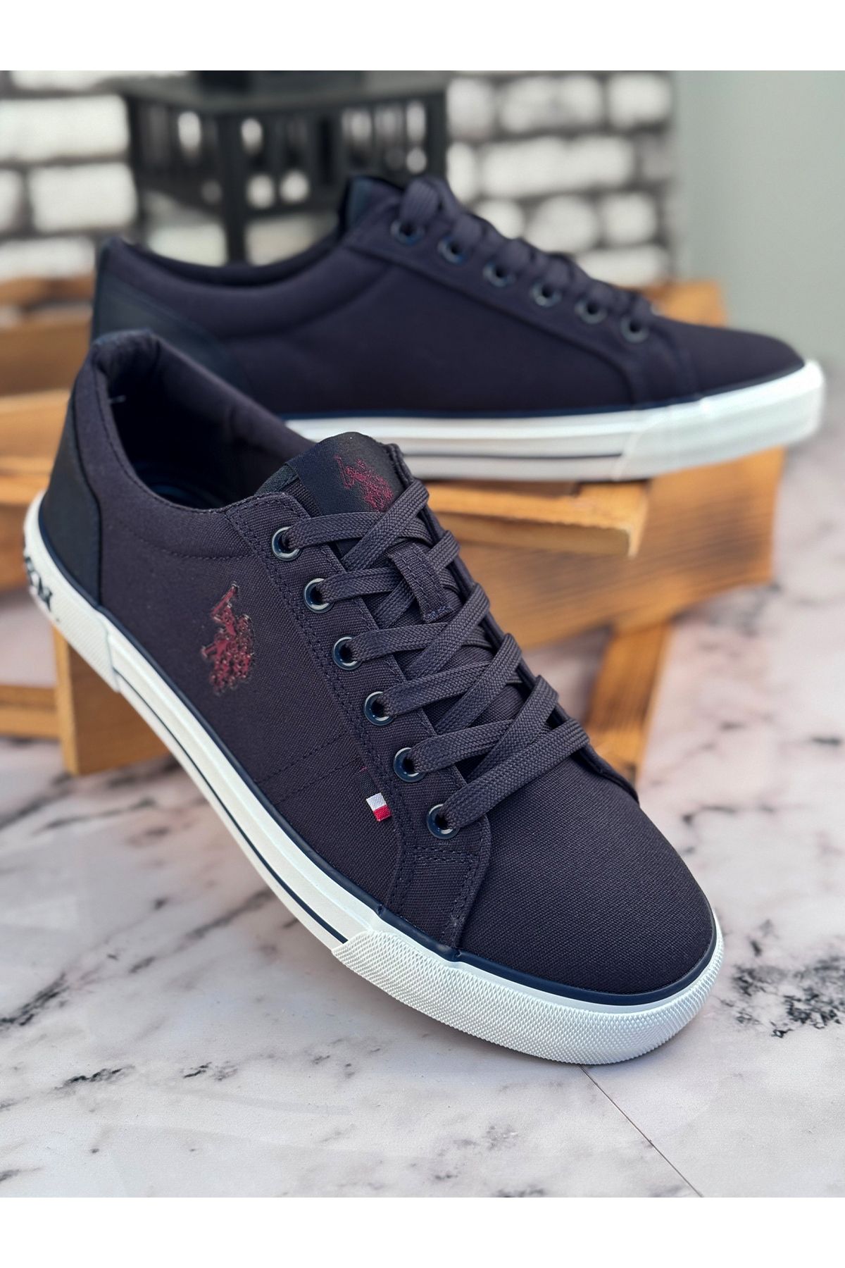 U.S. Polo Assn. Erkek Keten Ayakkabı Yazlık Sneaker