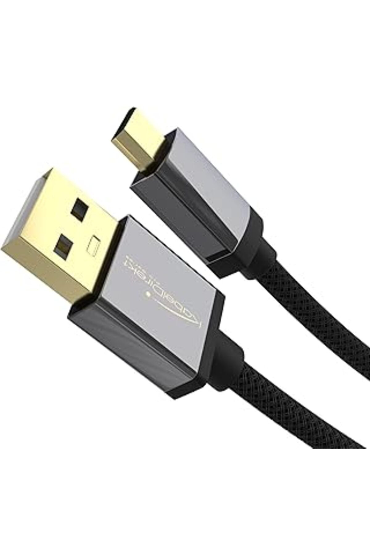 Roses Store Kabeldirekt – Mikro Usb Kablosu – 1 M (Usb 2.0, Şarj Kablosu/Veri Kablosu, Mikro Usb Cihazları, Siy