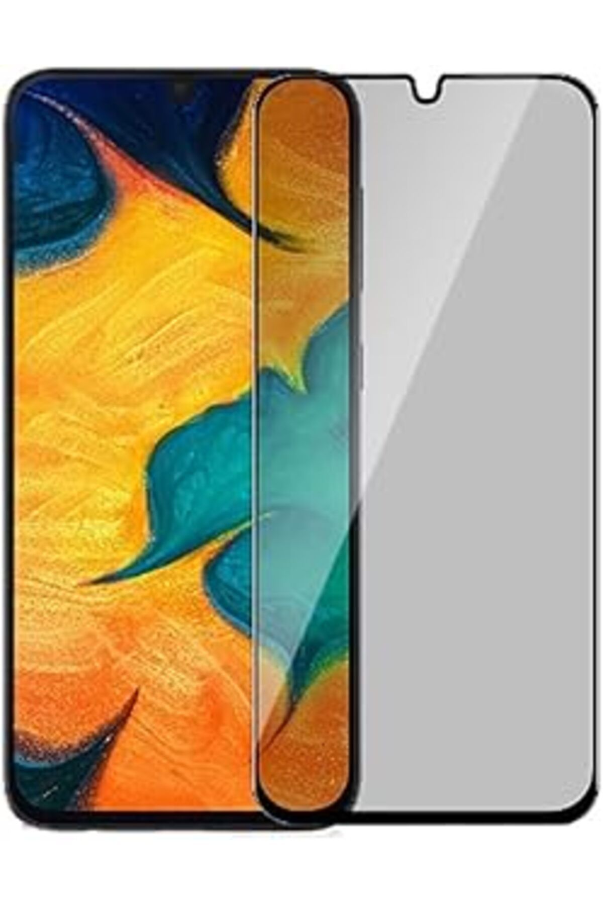 jupiter global bazaar Rotaks Case Oppo Reno 4 Lite Ekran Koruyucu Hayalet Tam Ekran Gizlilik Filtreli