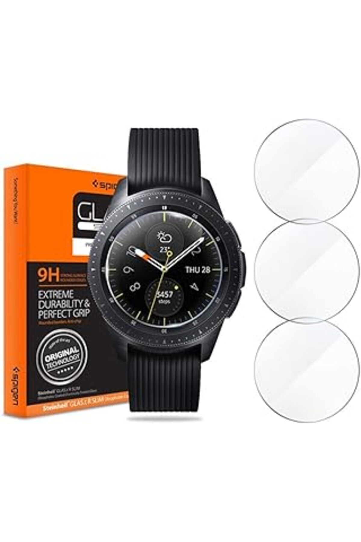 NZM TİCARET Galaxy Watch (42Mm) Cam Ekran Koruyucu Glas.Tr Slim (3 Adet) - 600Gl25075