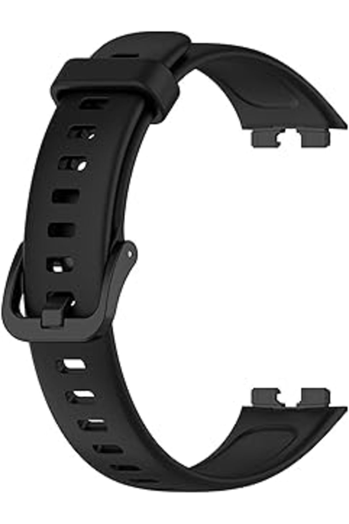 Mu Art Ahşap Microsonic Huawei Band 8 Kordon, Silicone Sport Band (Huawei Band 8 Ile Uyumlu Kordon, Akıllı Saat