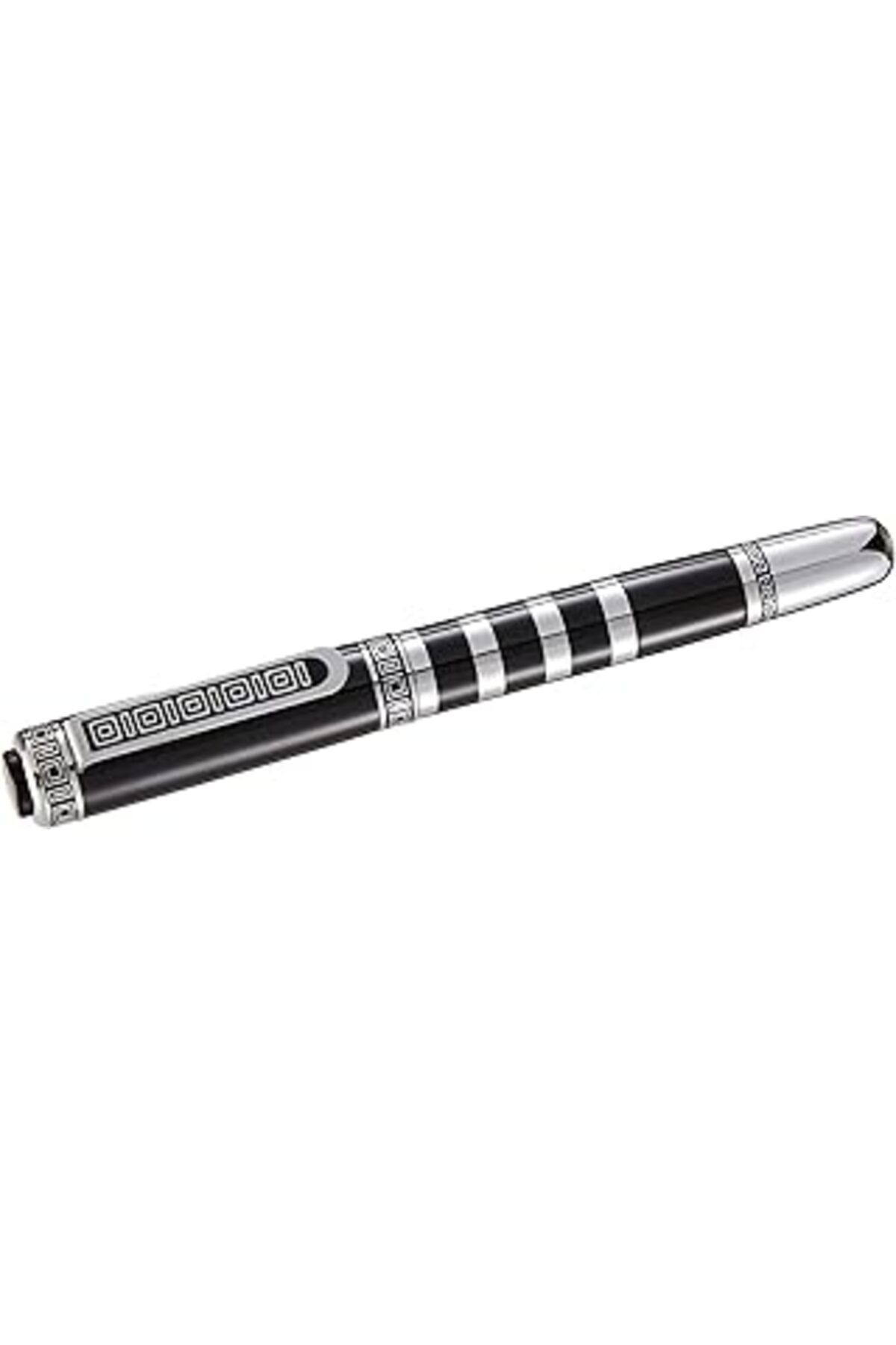 Pazarcan Steelpen Clkpen Zpö03 Atatürk Silüetli Roller Kalem Gümüş