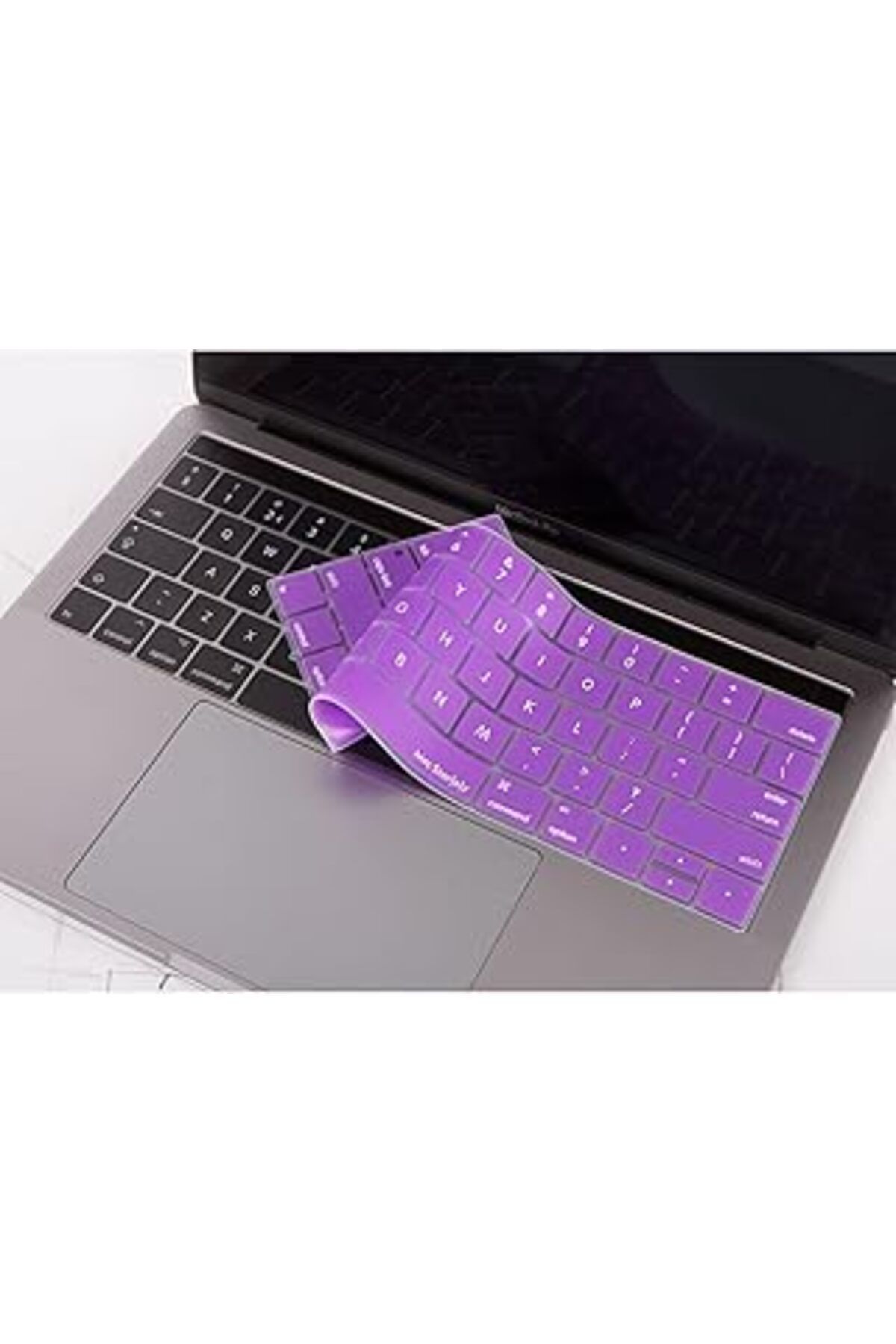 DENİZBİLİŞİM Mcstorey Macbook Pro Klavye Koruyucu (US-ABD INGİLİZCE) Touchbarlı A1706 A1989 A2159 A1707 A1990 Il