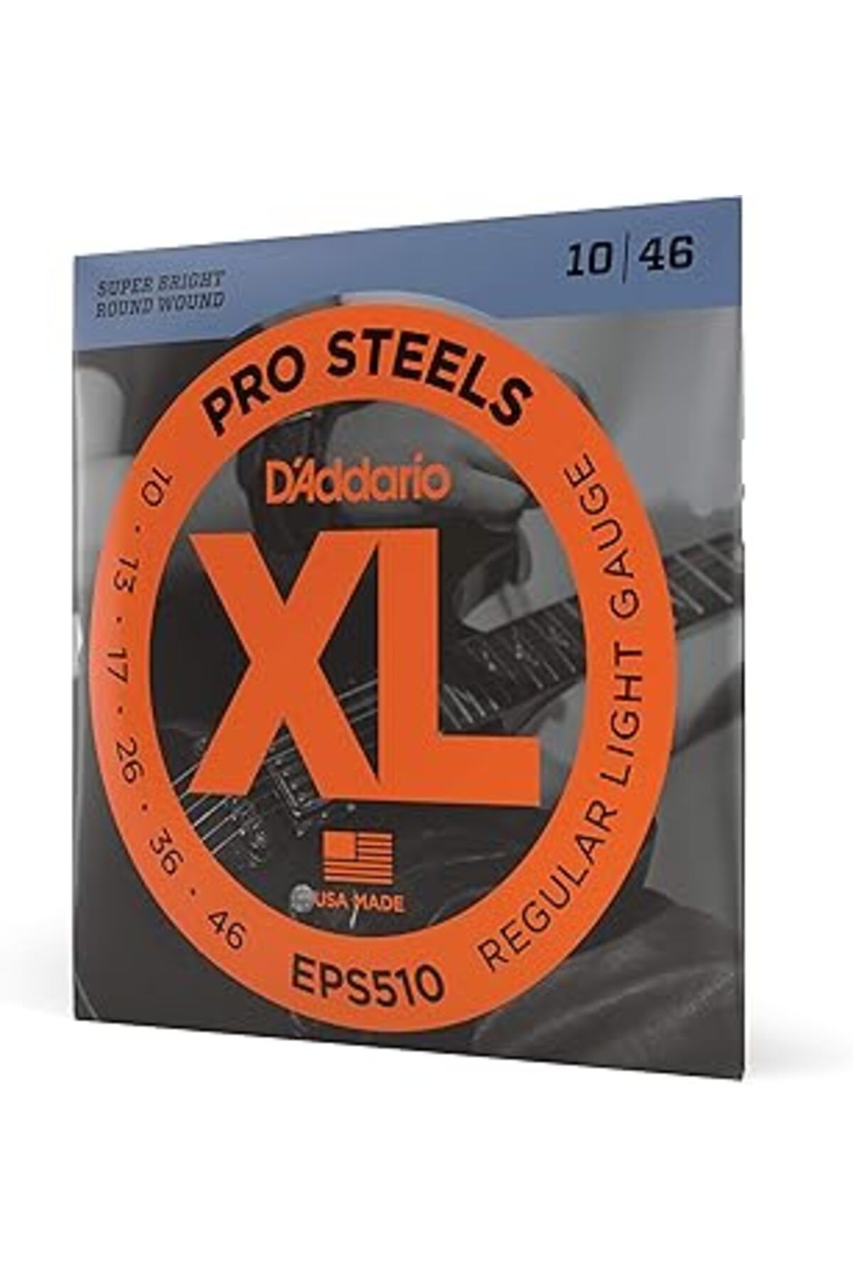 Pazarcan D'Addario Eps510 Elektro Gitar Tel Seti, Xl, 10-46, Long Scale,