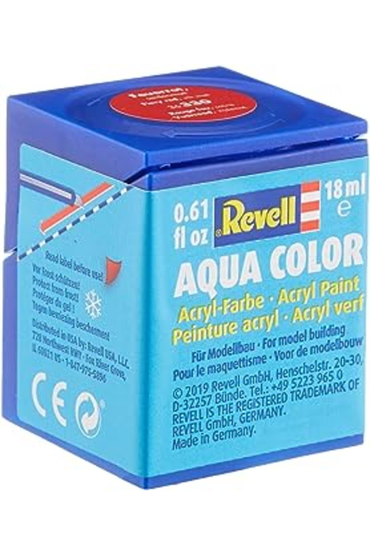 Roses Store Revell - Su Bazlı Maket Boyası Ateş Kırmızısı Ipek 18 ml (36330)