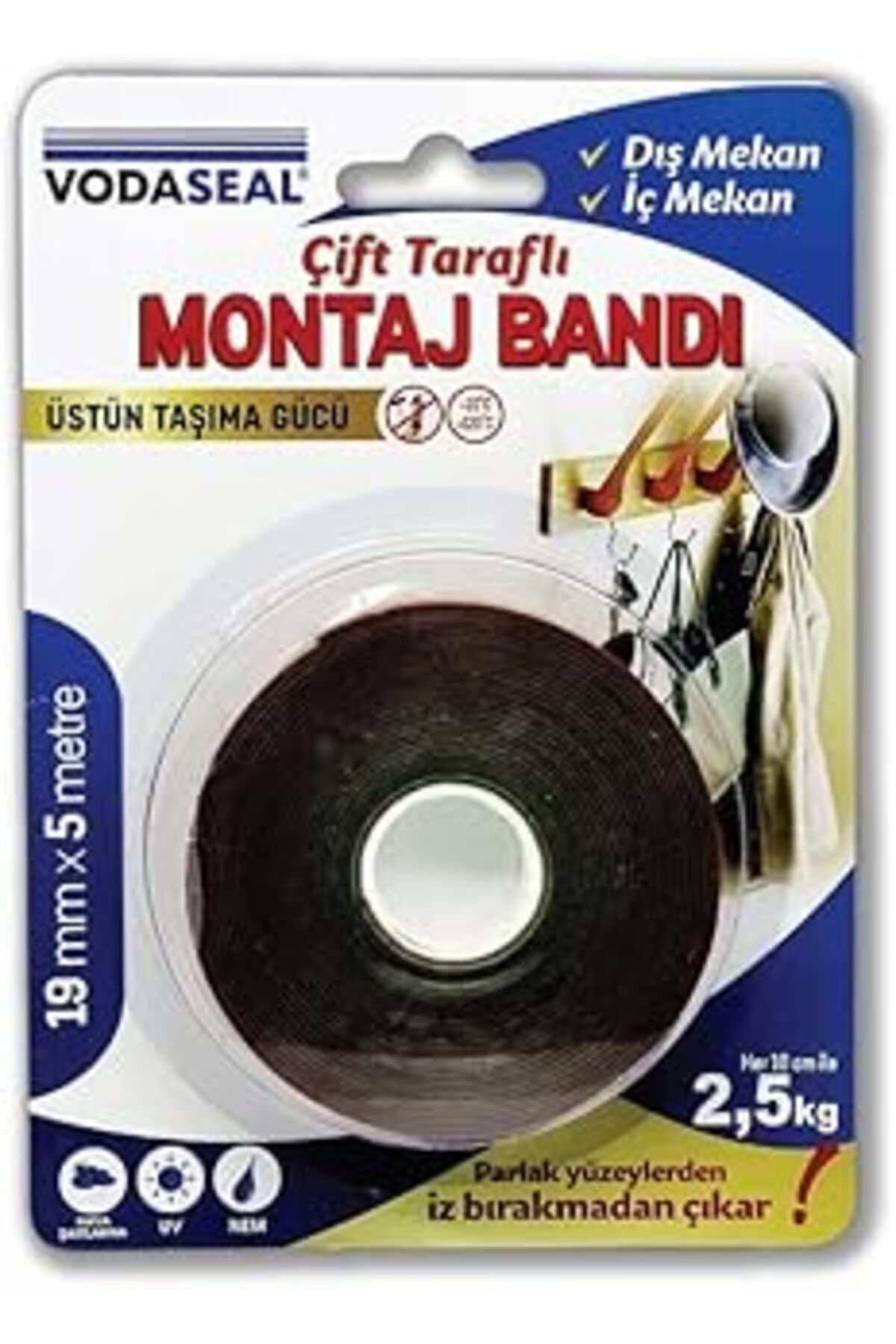 NETWORK ART Vodaseal Montaj Bandı, Gri 19Mmx5Mt