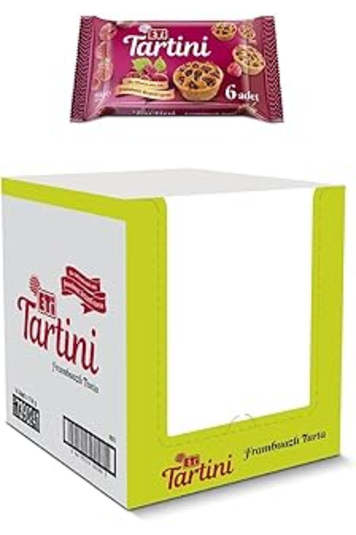 Pazarcan Eti Tartini Frambuazlı Turta 114 G X 14 Adet