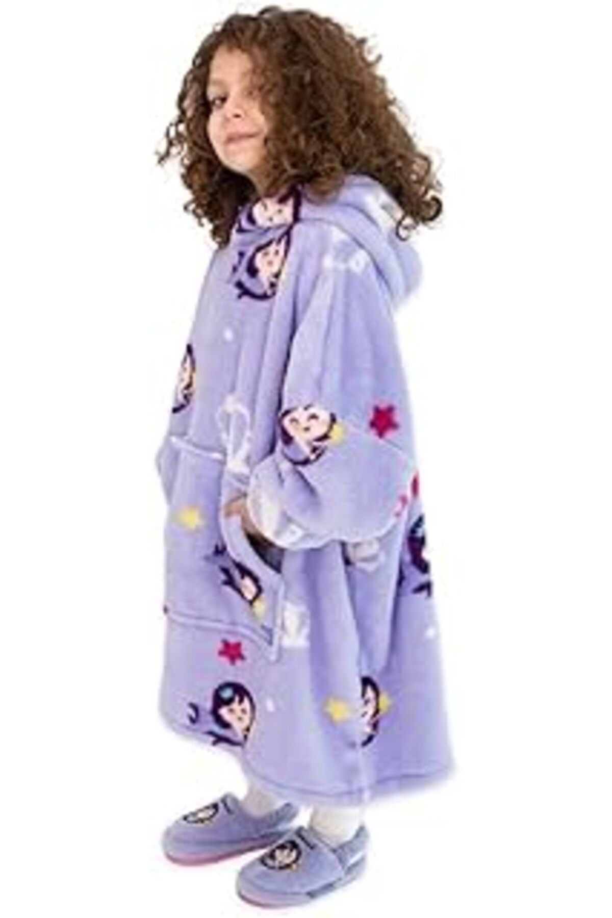 NZM TİCARET Milk Moo Soft Cuddles Giyilebilir Battaniye (KÜÇÜK DENİZ KIZI)