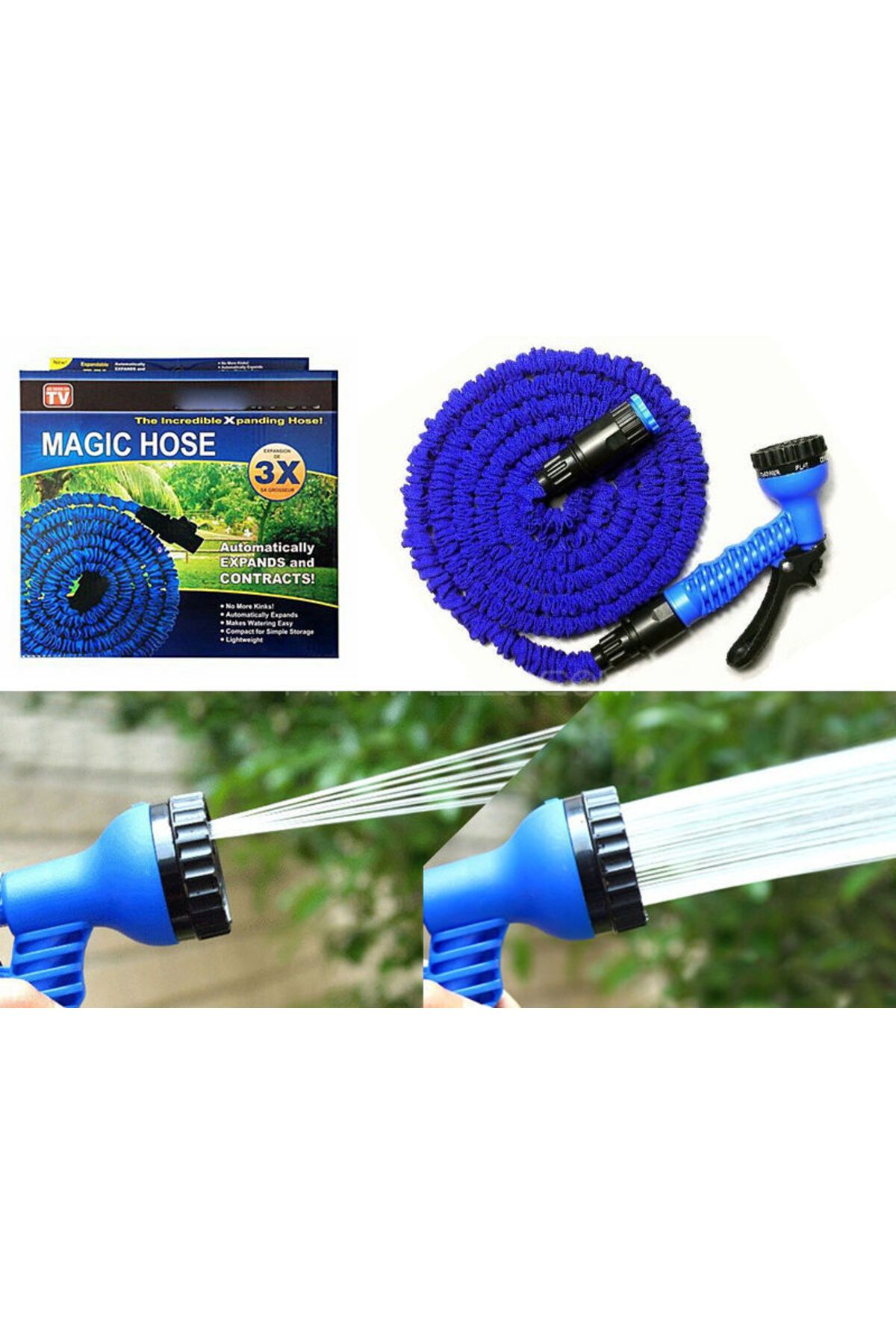 Allproduct Tabancalı Uzayan Hortum 30 Metre