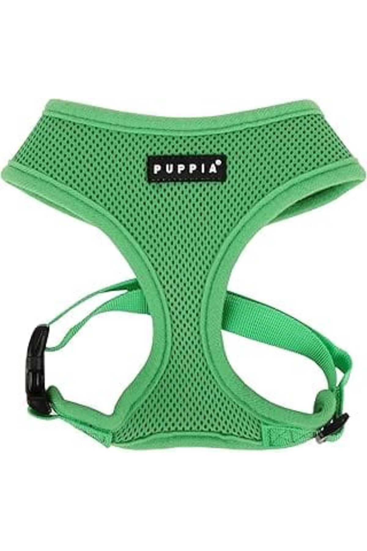 robotrend Puppia Yumuşak Köpek Koşum Takımı Boğulma Yok Baş Üstü Üç Katmanlı Nefes Alabilir Ağ Ayarlanabilir