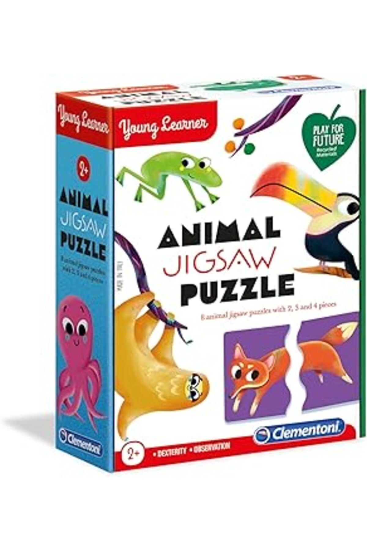 NZM TİCARET Animal Puzzle Sevimli Hayvanlar Yapboz 75043