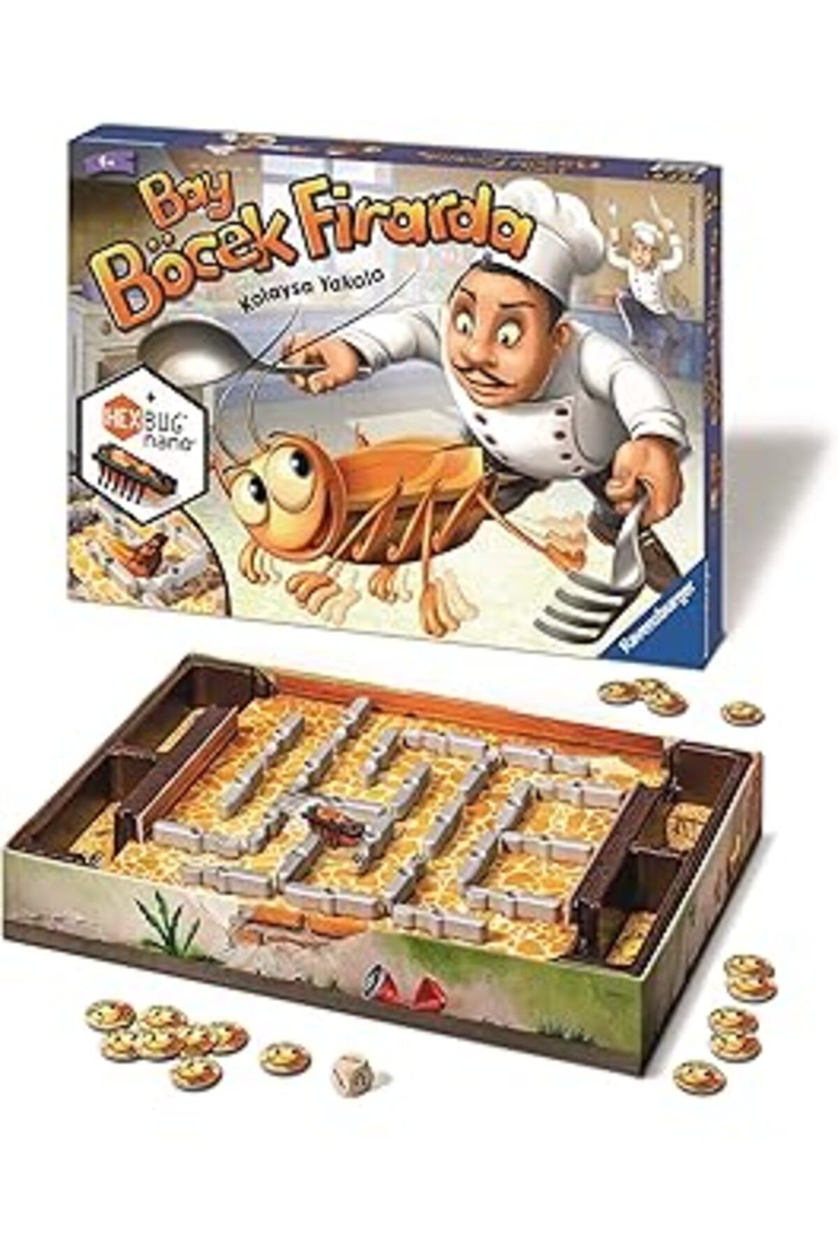 DENİZBİLİŞİM Ravensburger (213399) Bay Böcek Firarda Kutu Oyunu