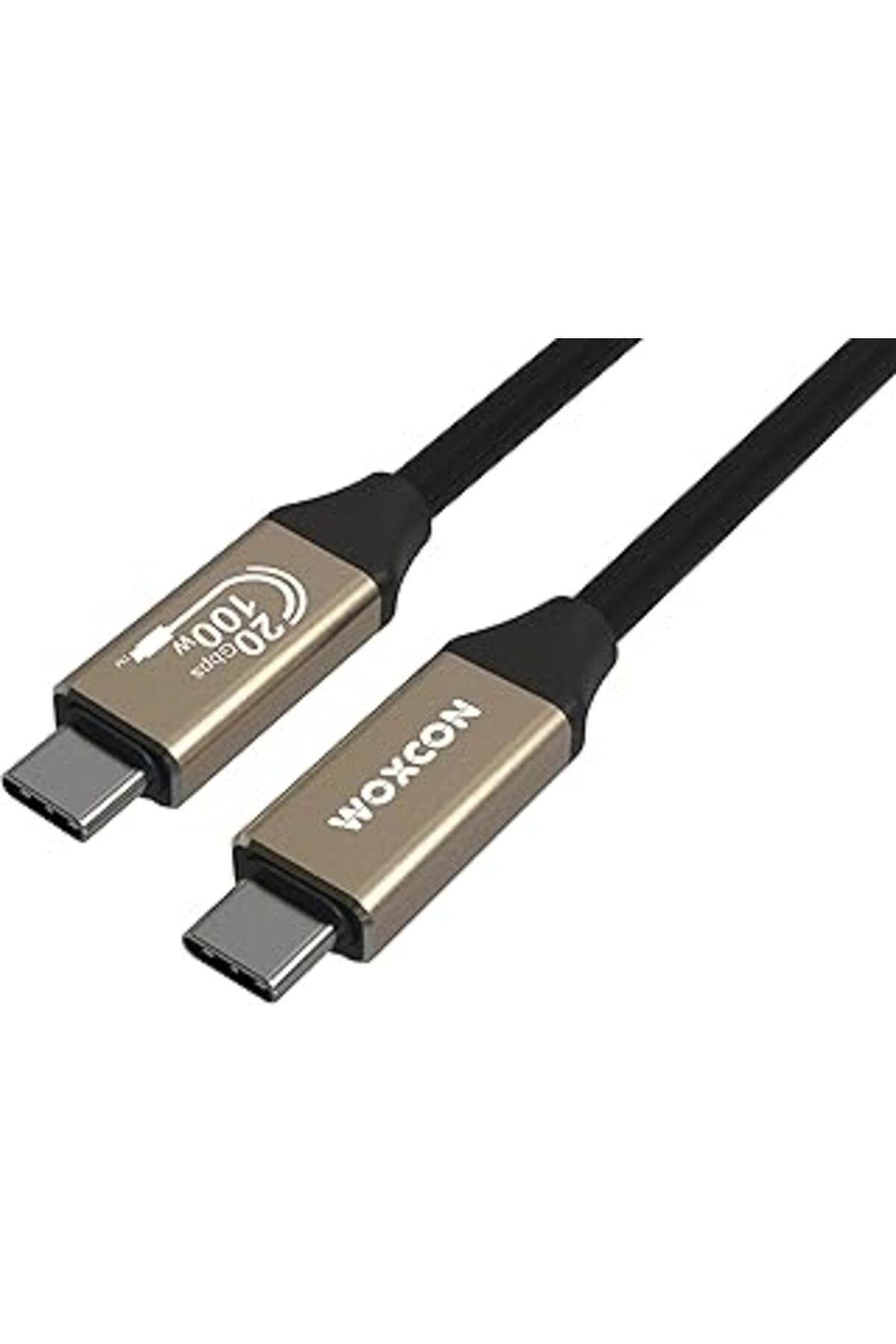 Pİ GLOBAL Woxcon - Usb C Hızlı Şarj Ve Görüntü Kablosu, Usb 3.2 Gen2 Standart 20G Bandwith, Thunderbolt 4/3 U