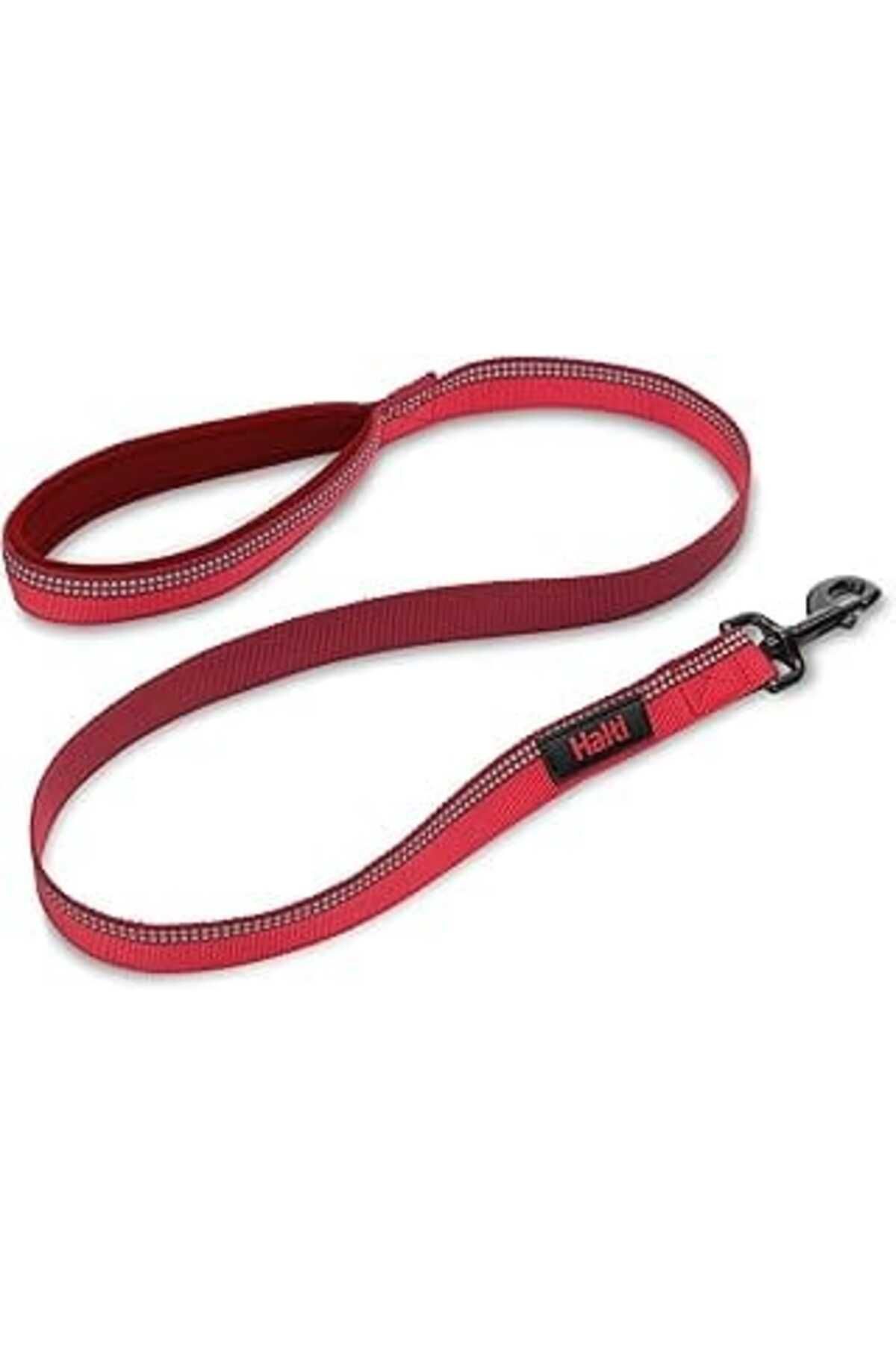 NZM TİCARET Company Of Animals Halti Köpek Gezdirme Kayışı, L Boy, Kırmızı, 1.2 M